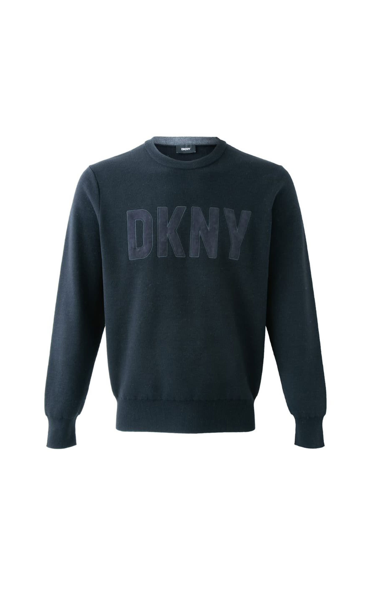 DKNY Chenille logo crew from Bicester Village