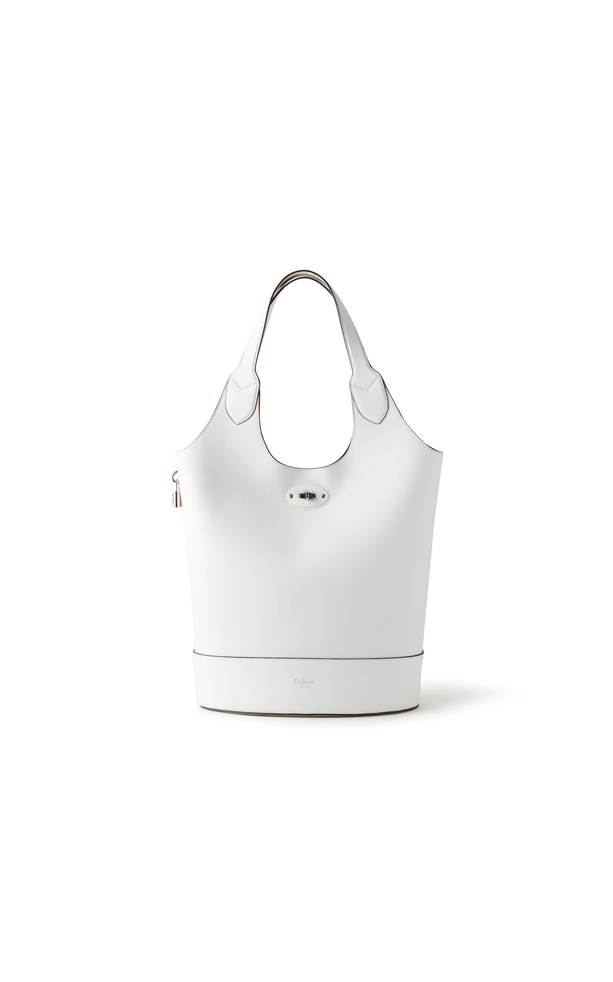 Mulberry Lily tote silky calf white from Bicester Village