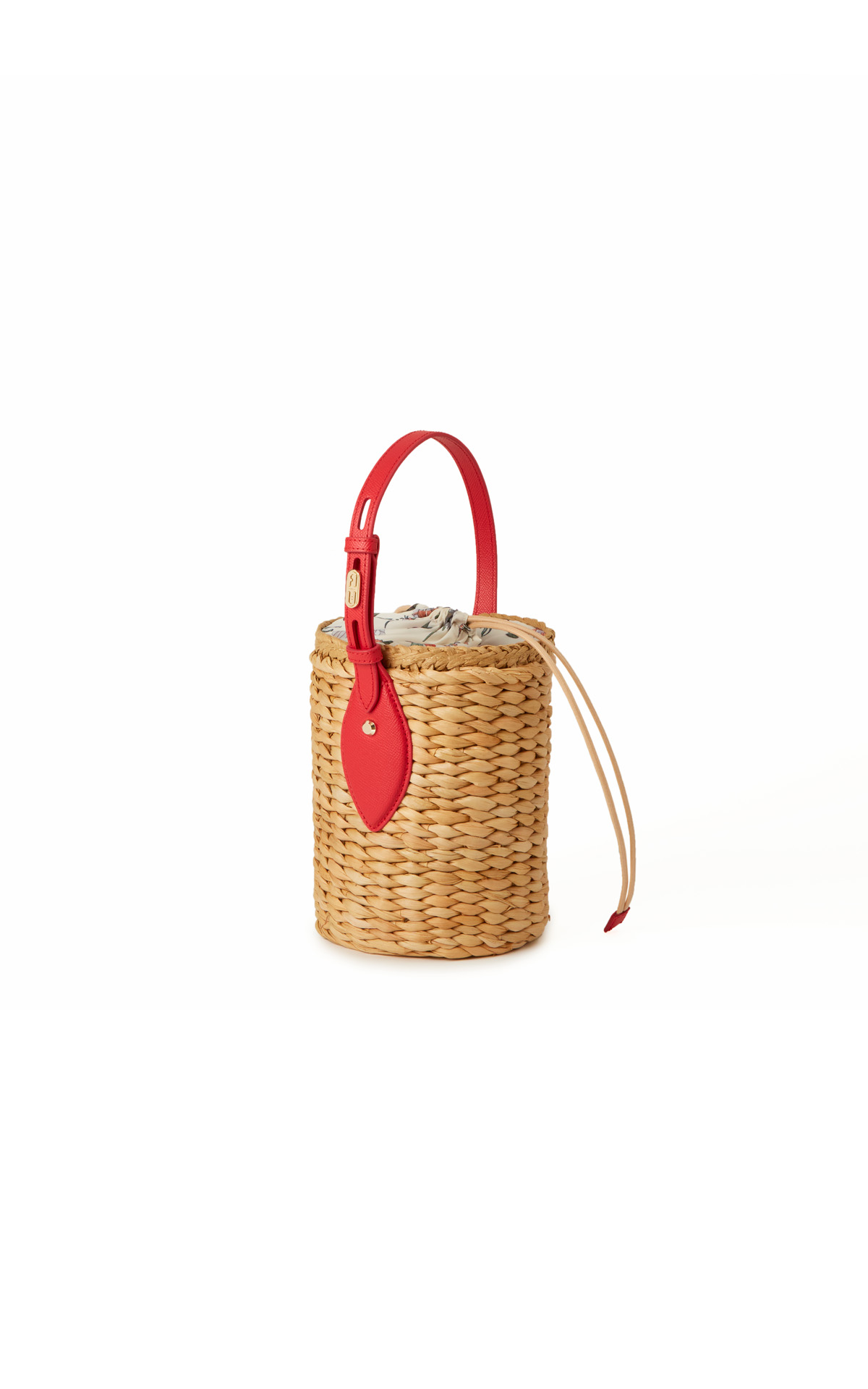Bolso bombonera Danae mini redondo rojo furla outlet madrid las rozas village