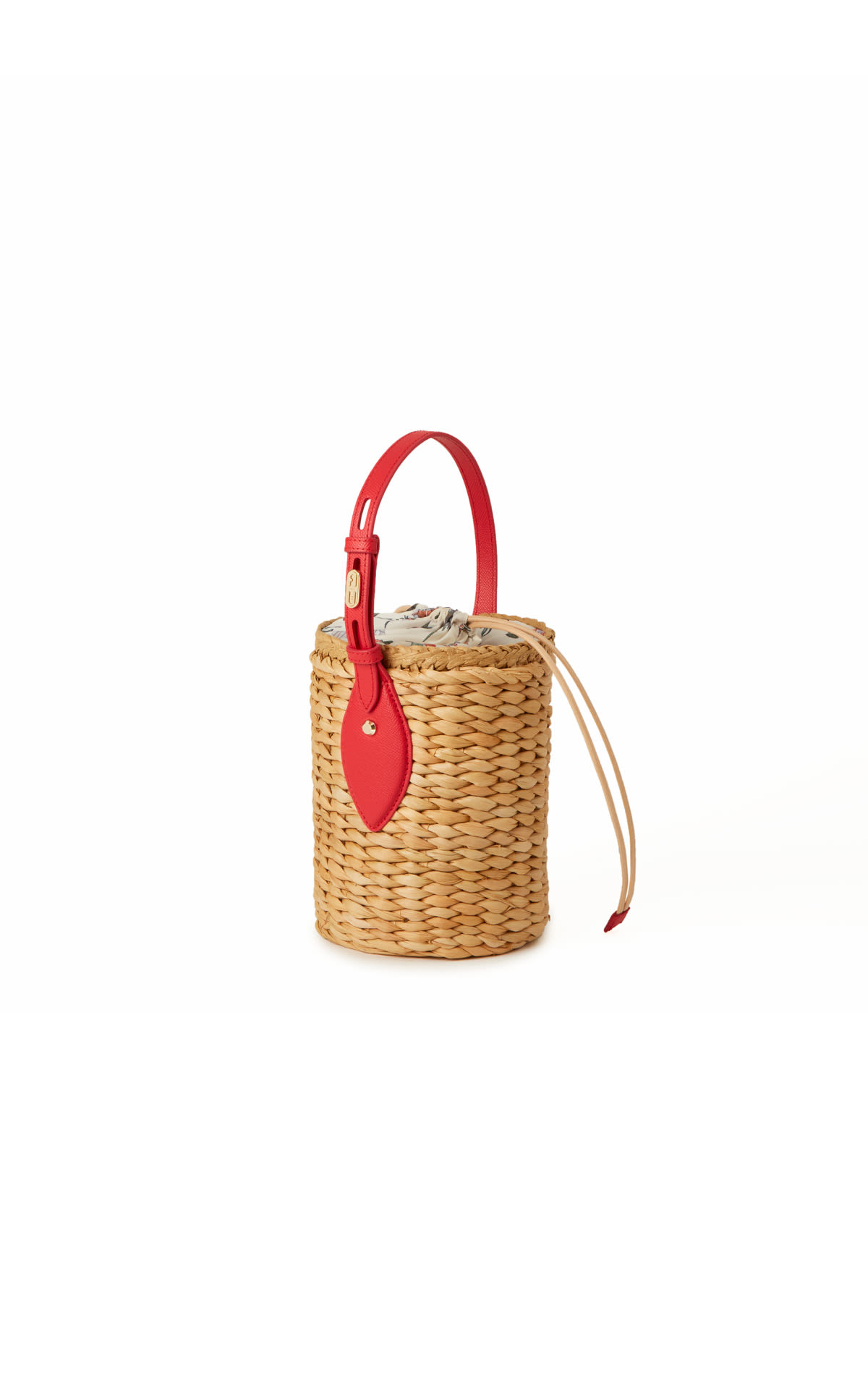 Bolso bombonera Danae mini redondo rojo furla outlet madrid las rozas village