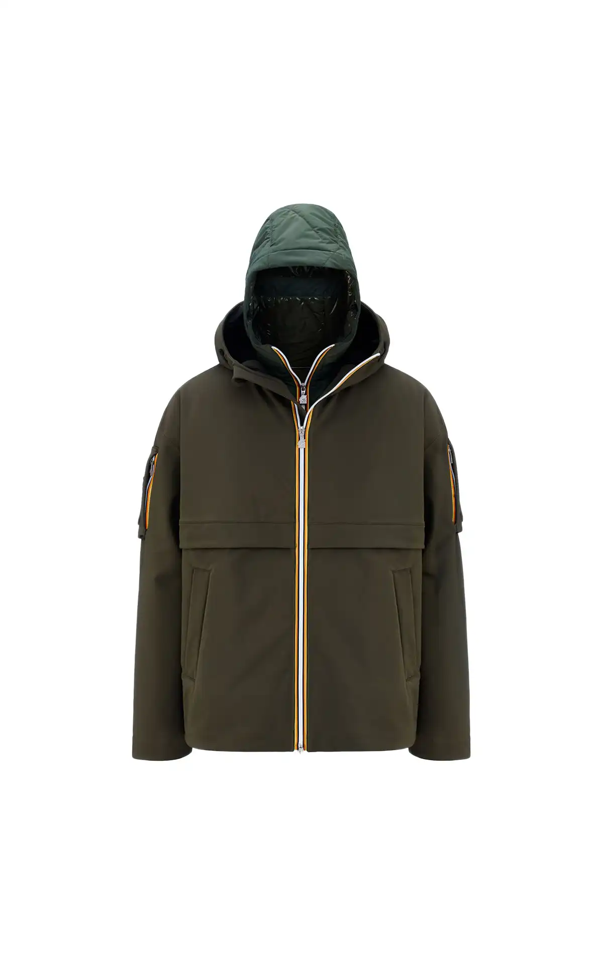 K-Way Veste doublée kaki - Milan Fashion Week La Vallée Village