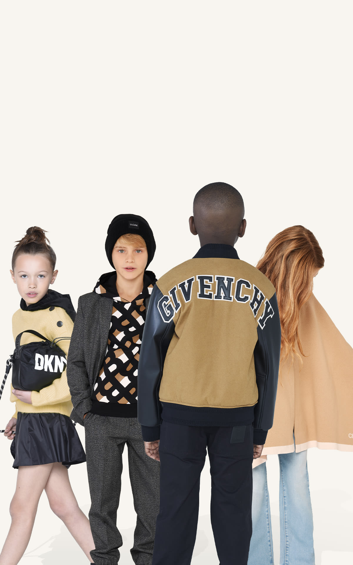 Children with Kids Around clothes