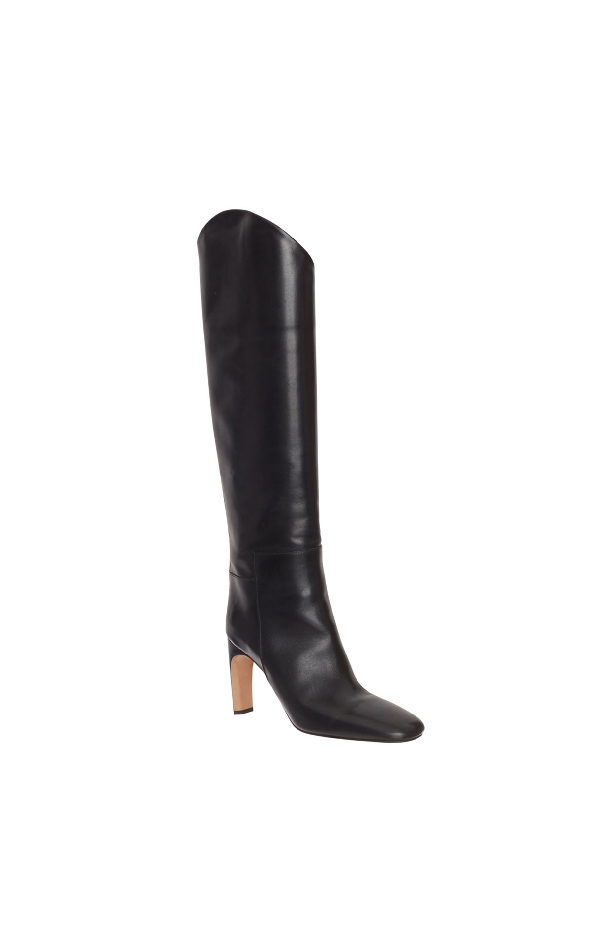 Jil Sander Tall leather boot from Bicester Village