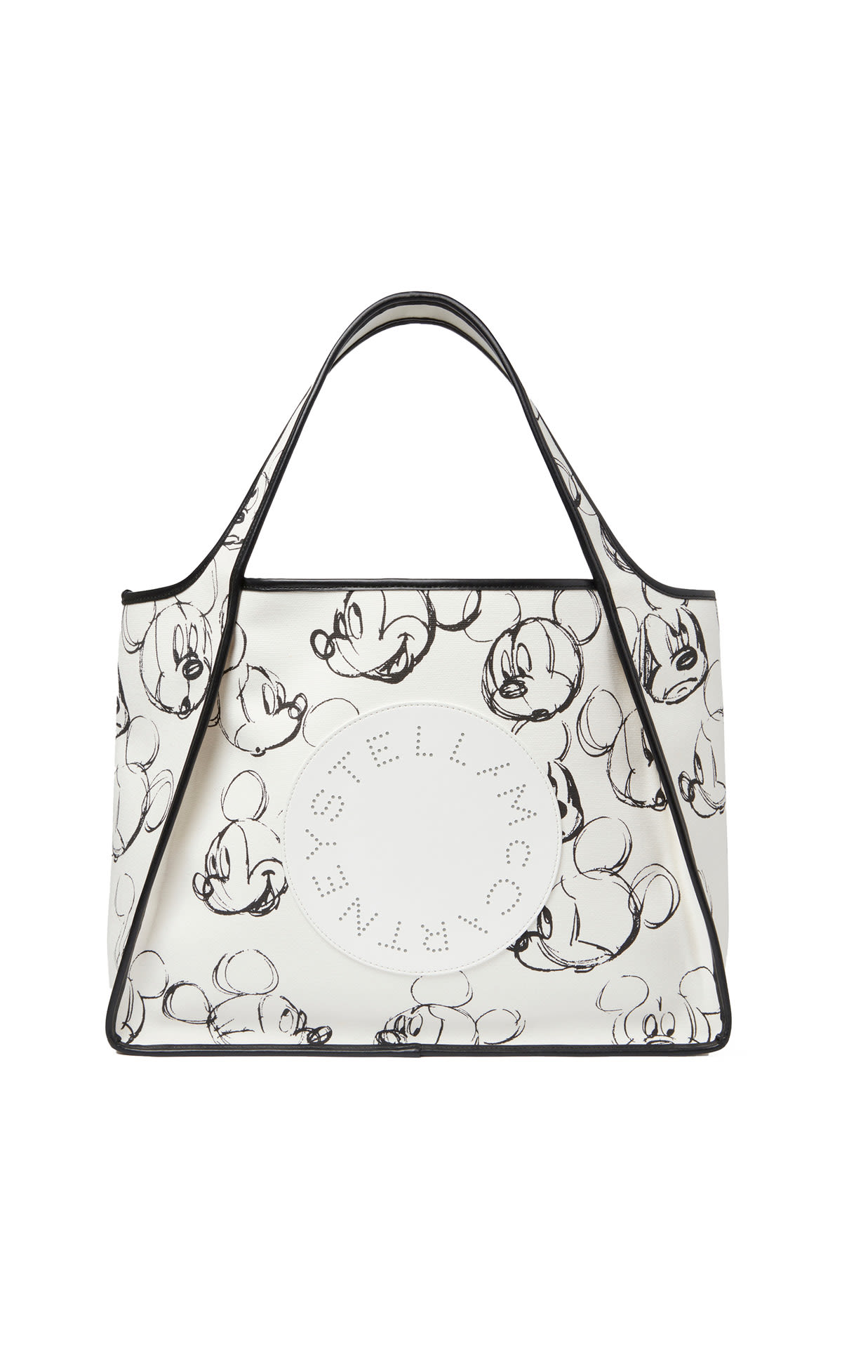 Tote bag with print for Disney Fantasia of Mickey Mouse Stella McCartney