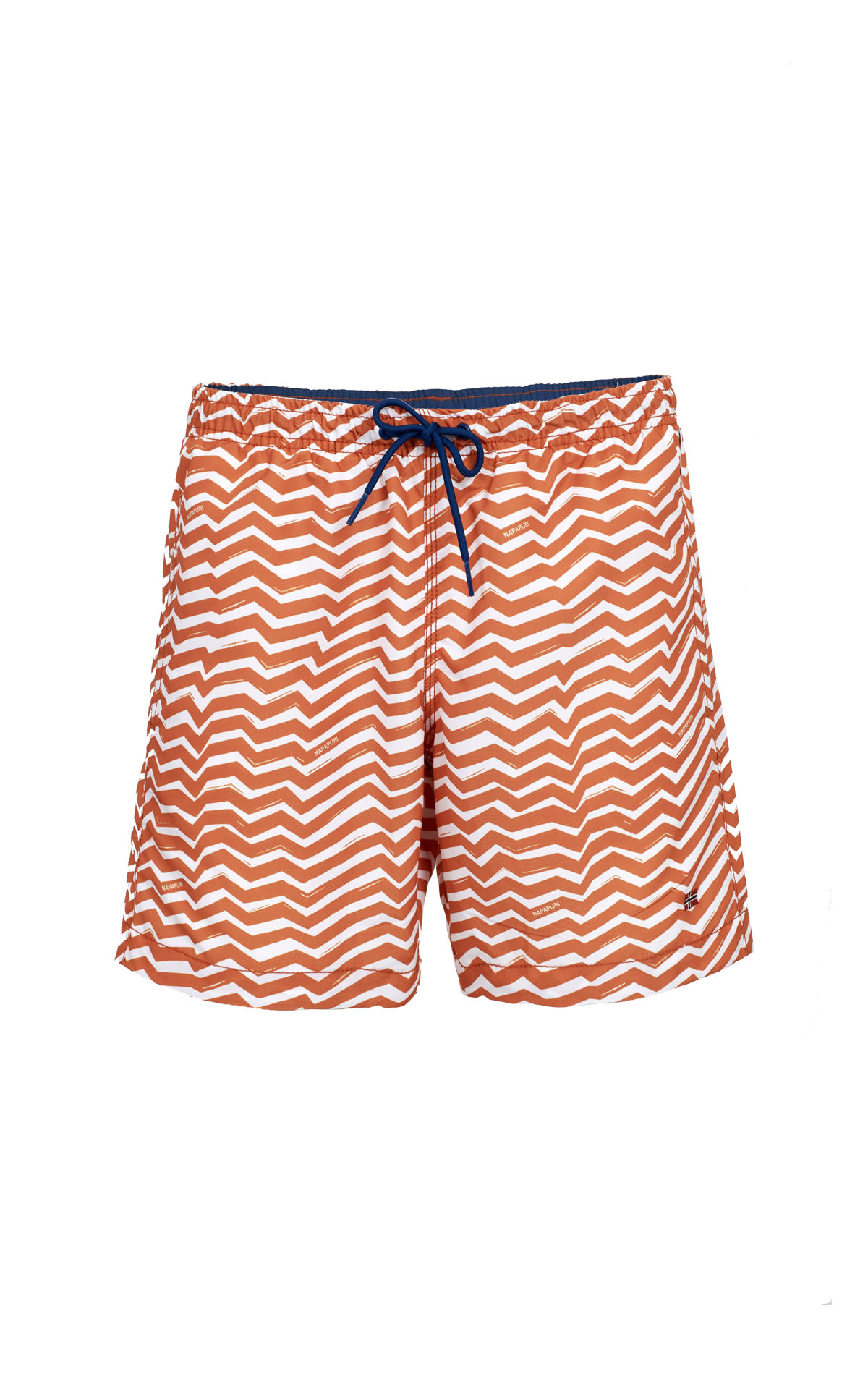 Orange printed swimsuit Napapijri