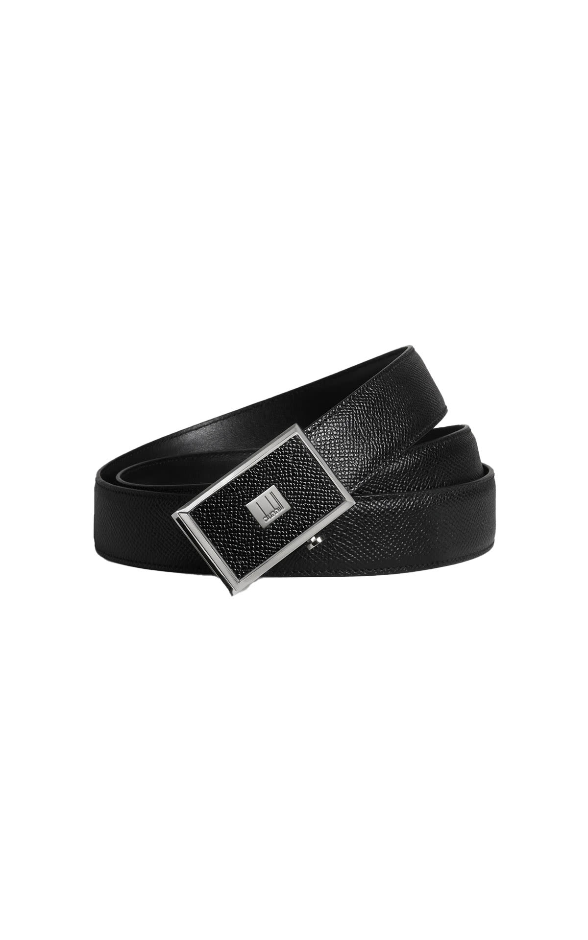 dunhill 30mm automatic buckle cadogan leather belt from Bicester Village