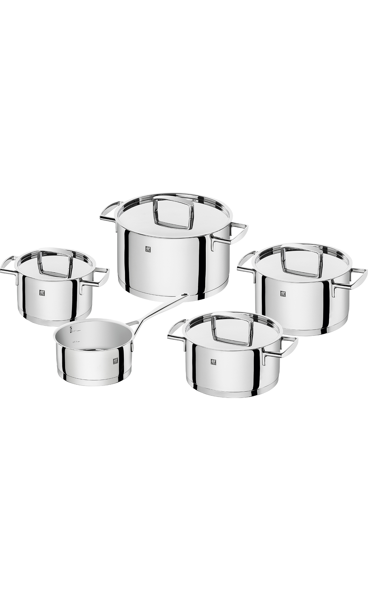 Zwilling Passion 5pc cookware set from Bicester Village