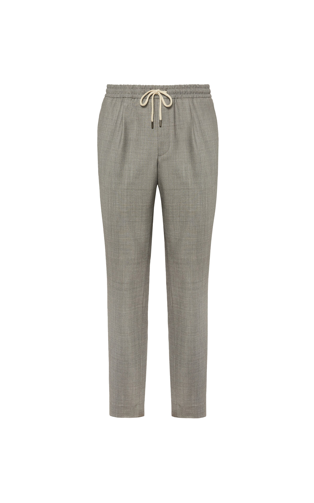 Grey linen pants boggi milano outlet barcelona la roca village