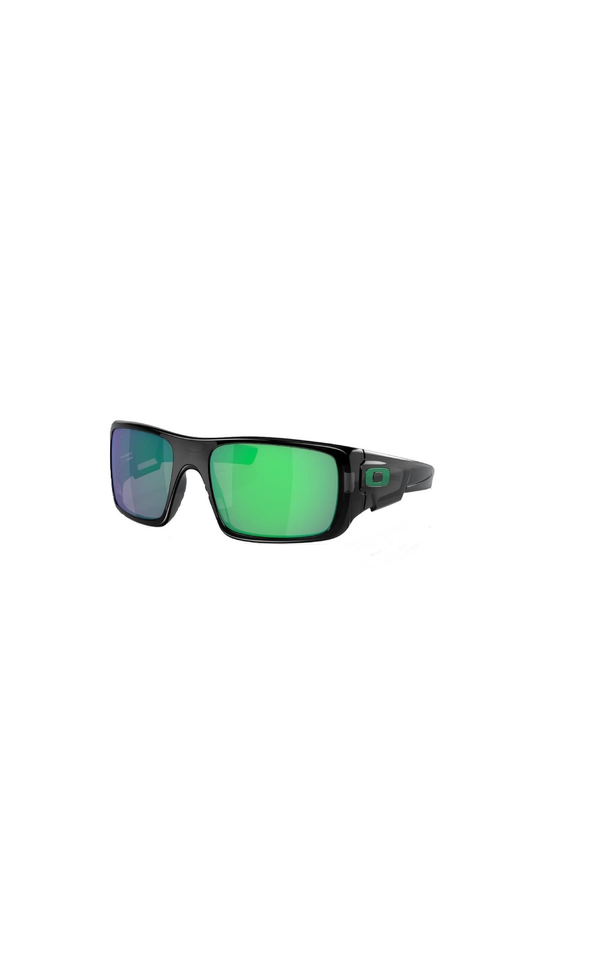 Black sunglasses with green lenses oakley outelt barcelona la roca village