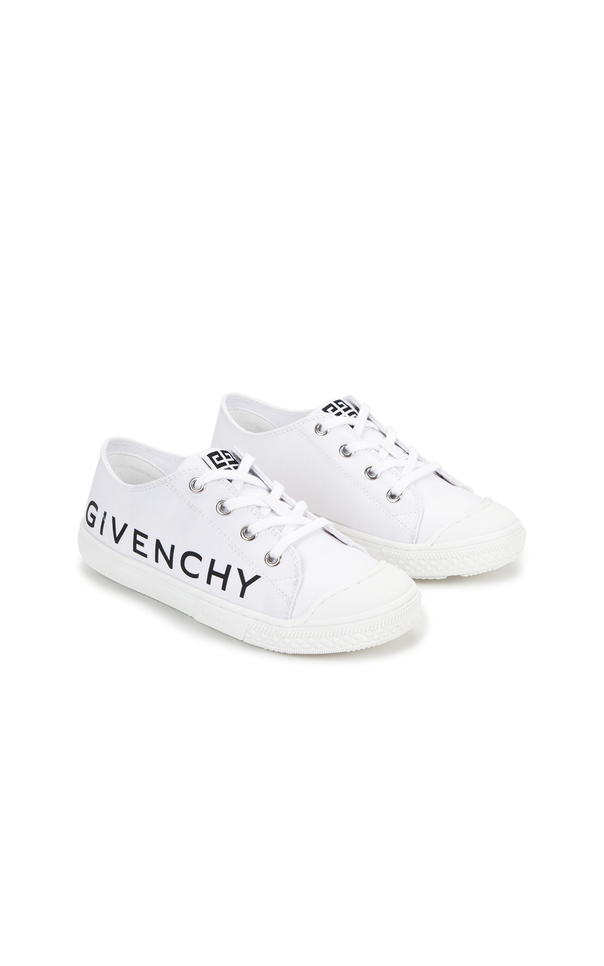 White sneakers givencly kids outlet barcelona la roca village