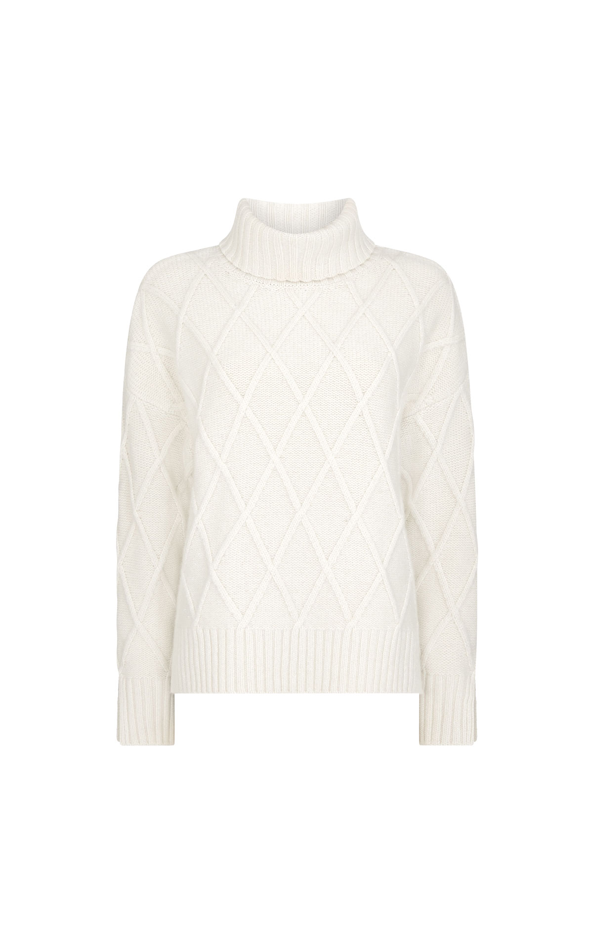 N Peal Diamond stitch jumper from Bicester Village