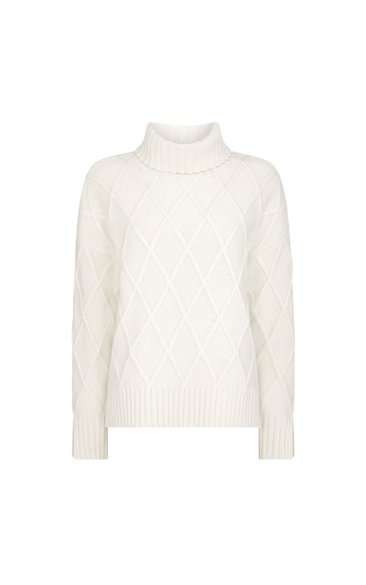 N Peal Diamond stitch jumper from Bicester Village