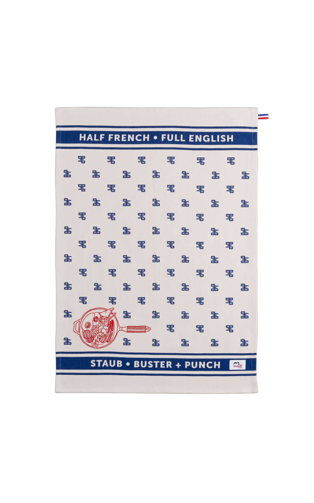Zwilling STAUB Tea Towel, Dark Blue x Buster Punch from Bicester Village