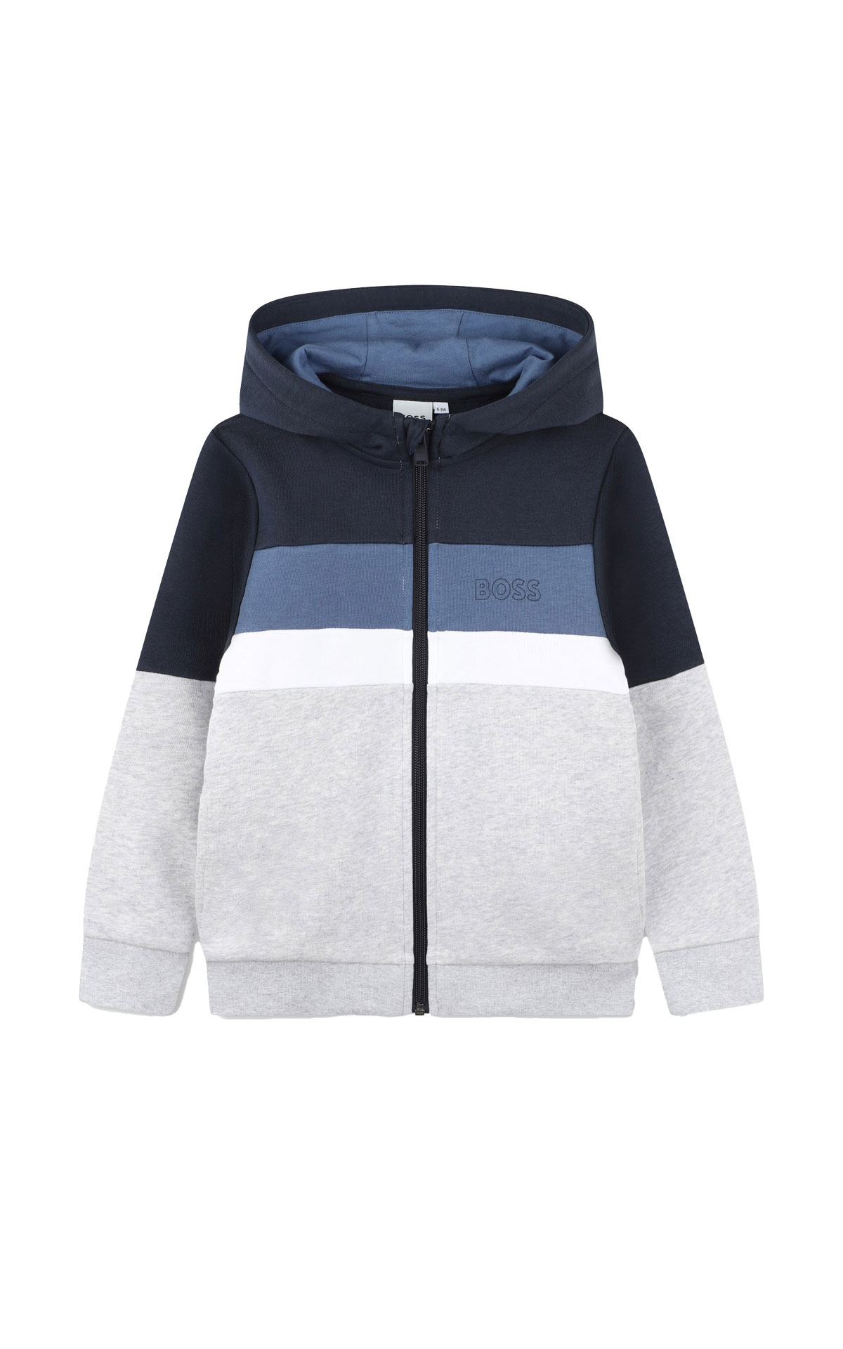 Kids Around Boss cardigan a capuche from Bicester Village
