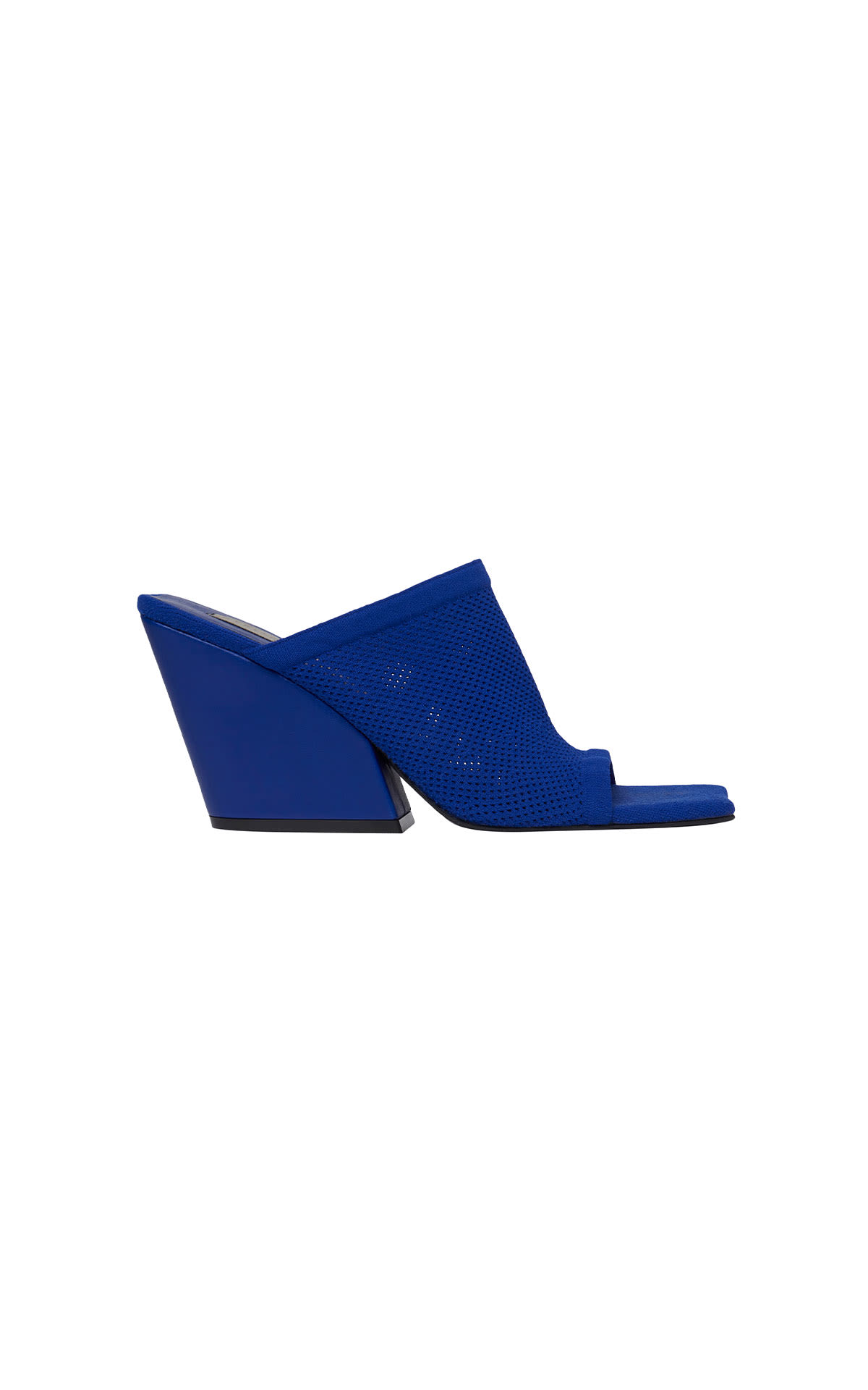 Stella McCartney Blue mesh knitted wedge from Bicester Village