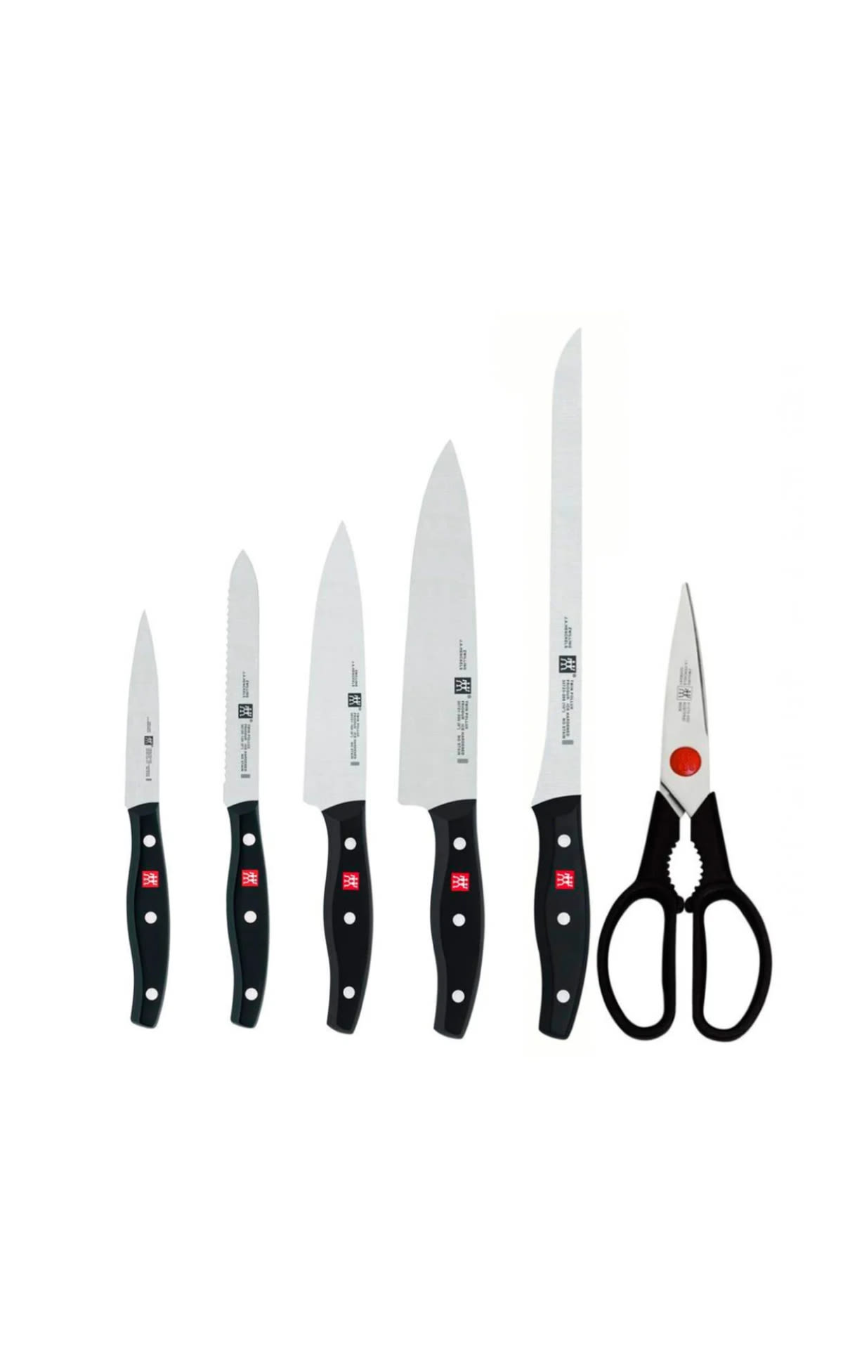 Twin Pollx Set of knives + scissors Zwilling
