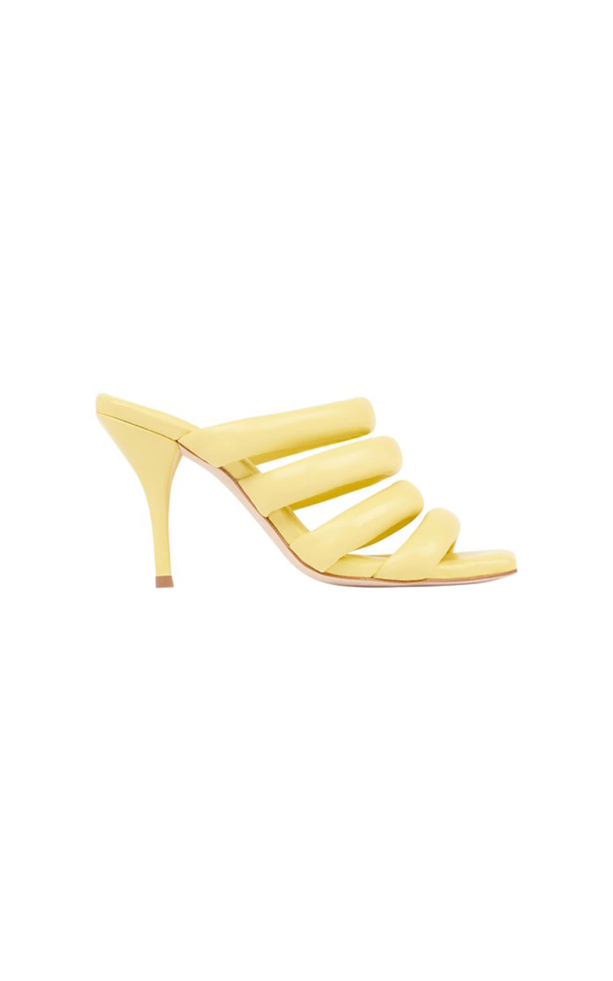 Sandalias amarillas con tacón de aguja IRO Paris
