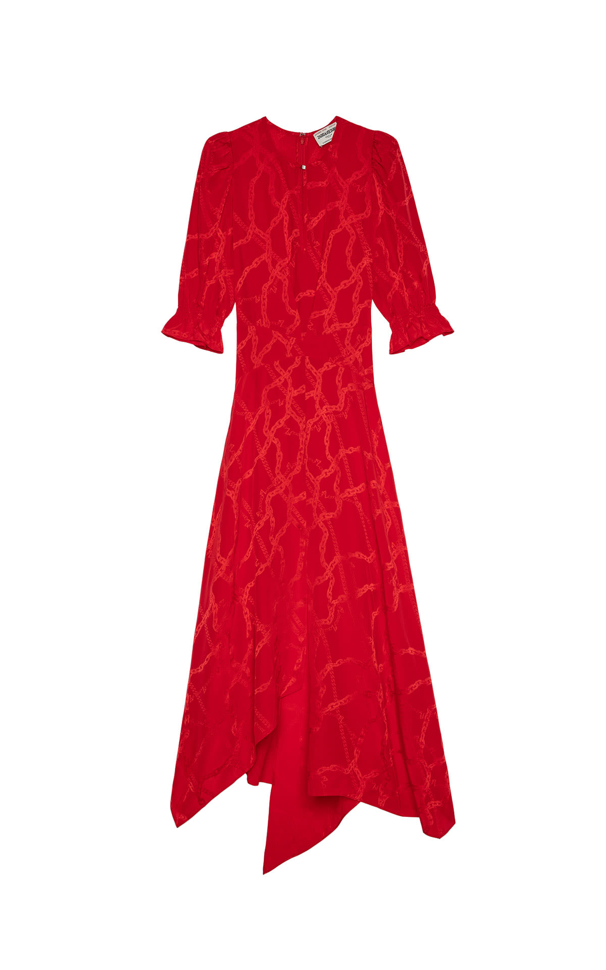 Vestido rojo largo Zadig & Voltaire