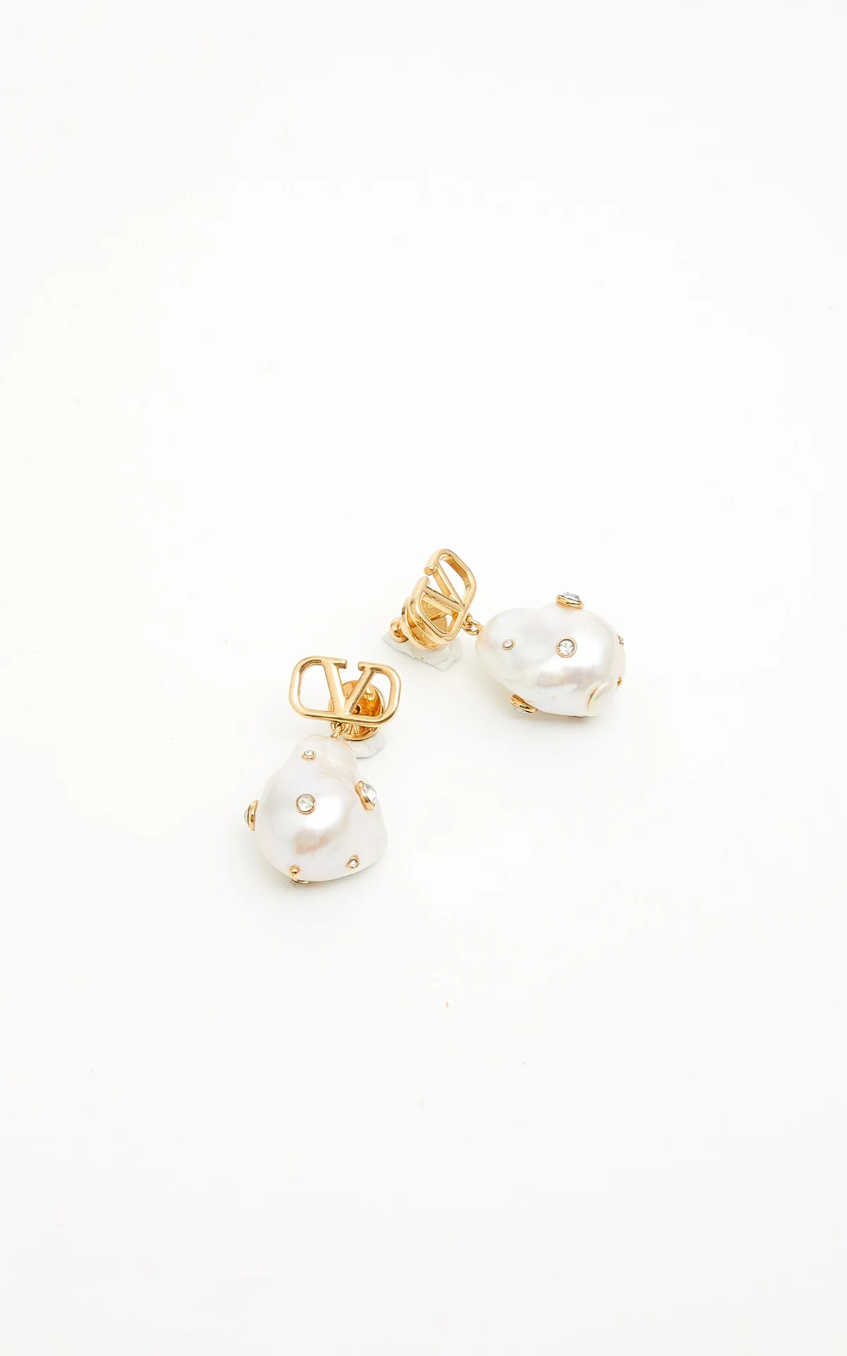 Valentino Garavani V logo signature earrings from Bicester Village