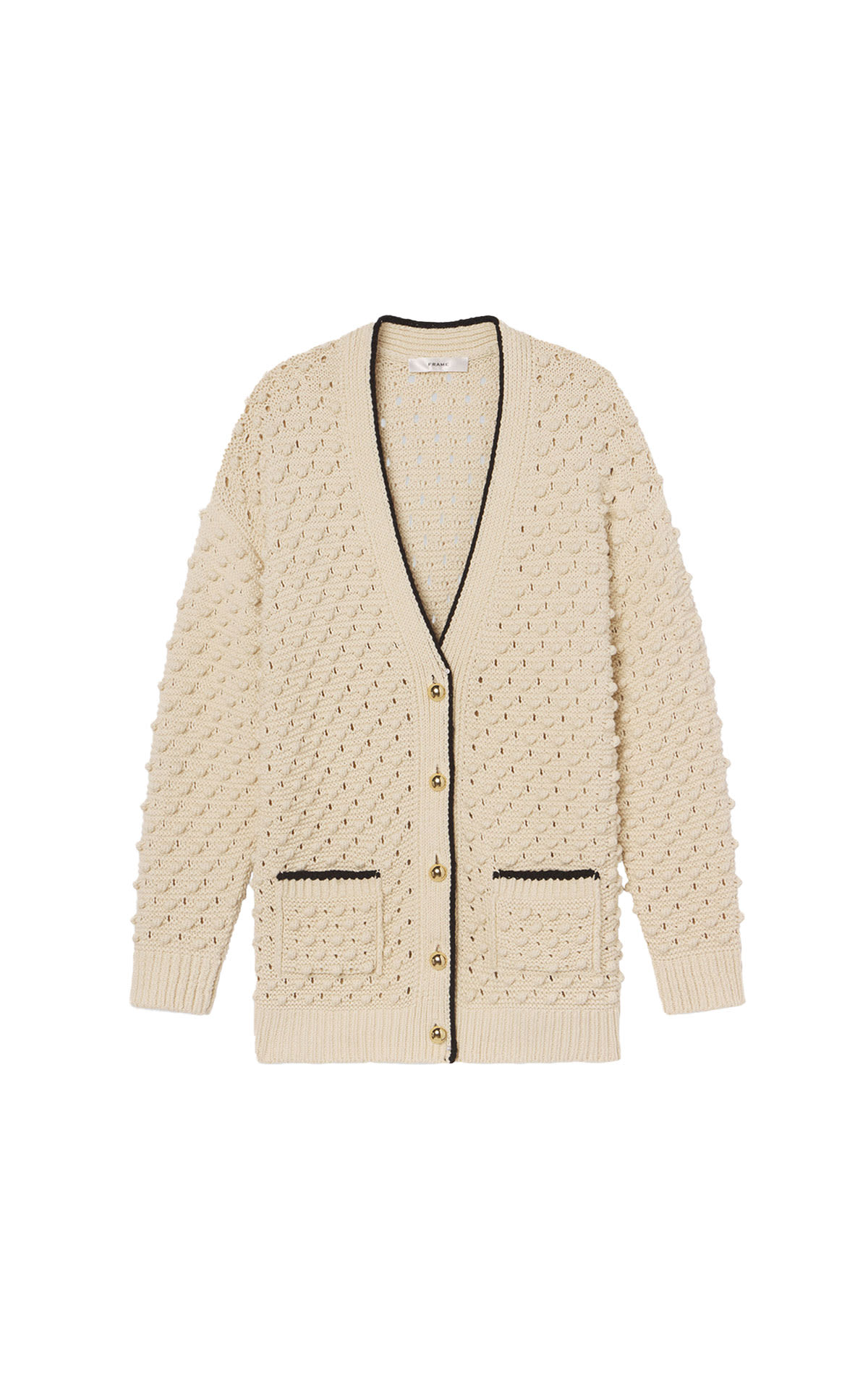 Frame The bauble cardigan, cream from Bicester Village