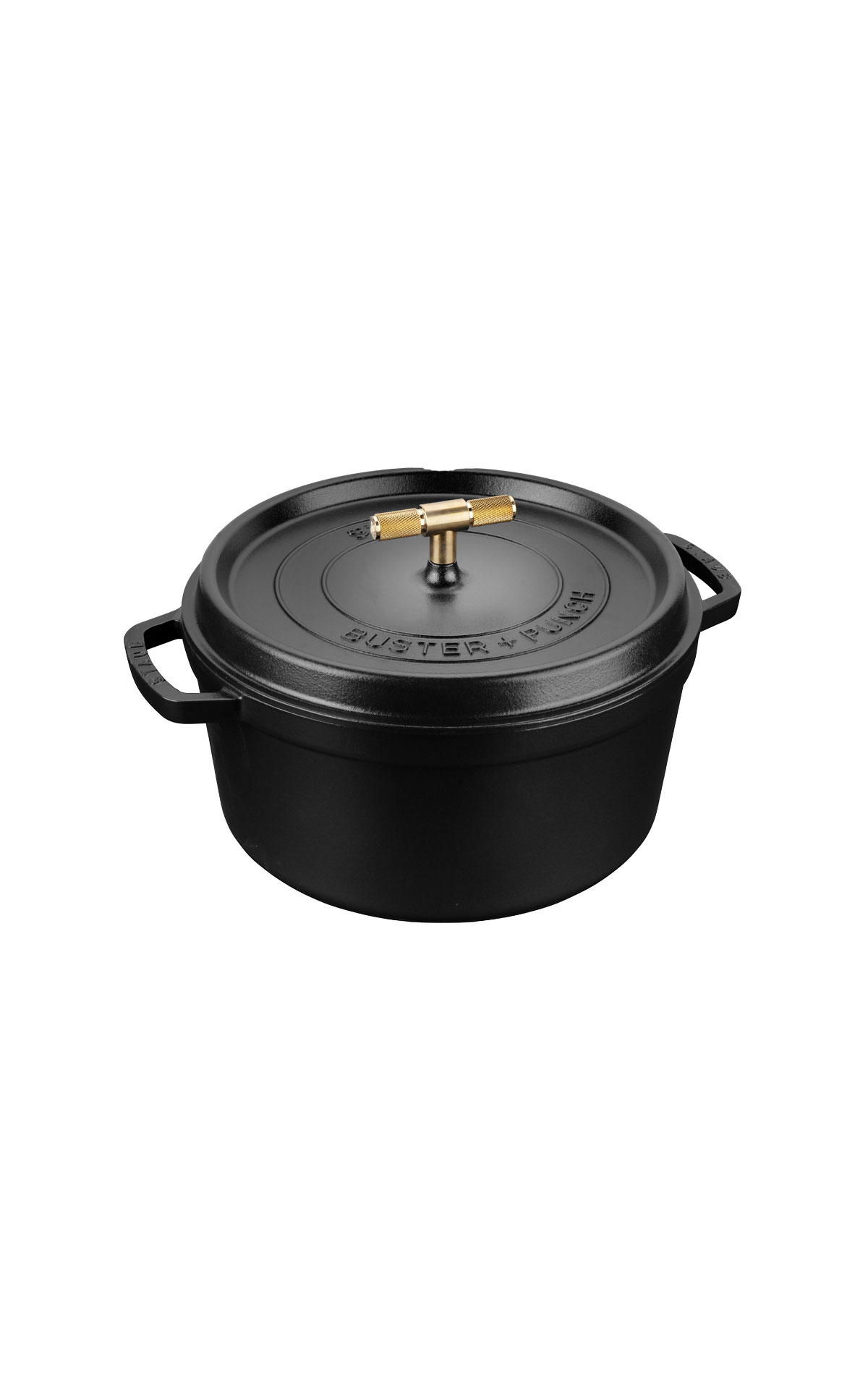 Zwilling STAUB 24cm Cast Iron Cocotte x Buster& Punch Collab from Bicester Village