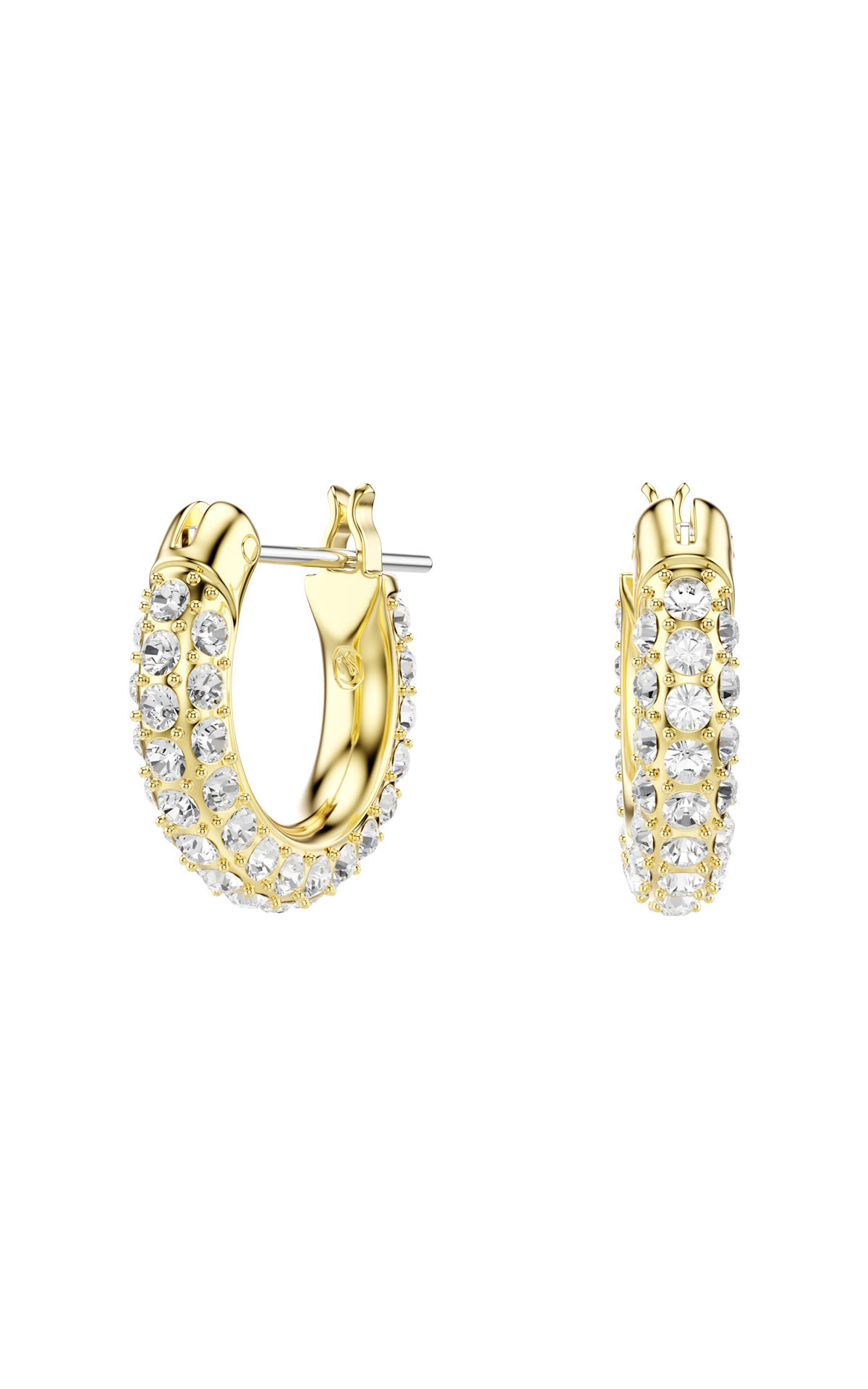 Swarowski Dextera hoops from Bicester Village