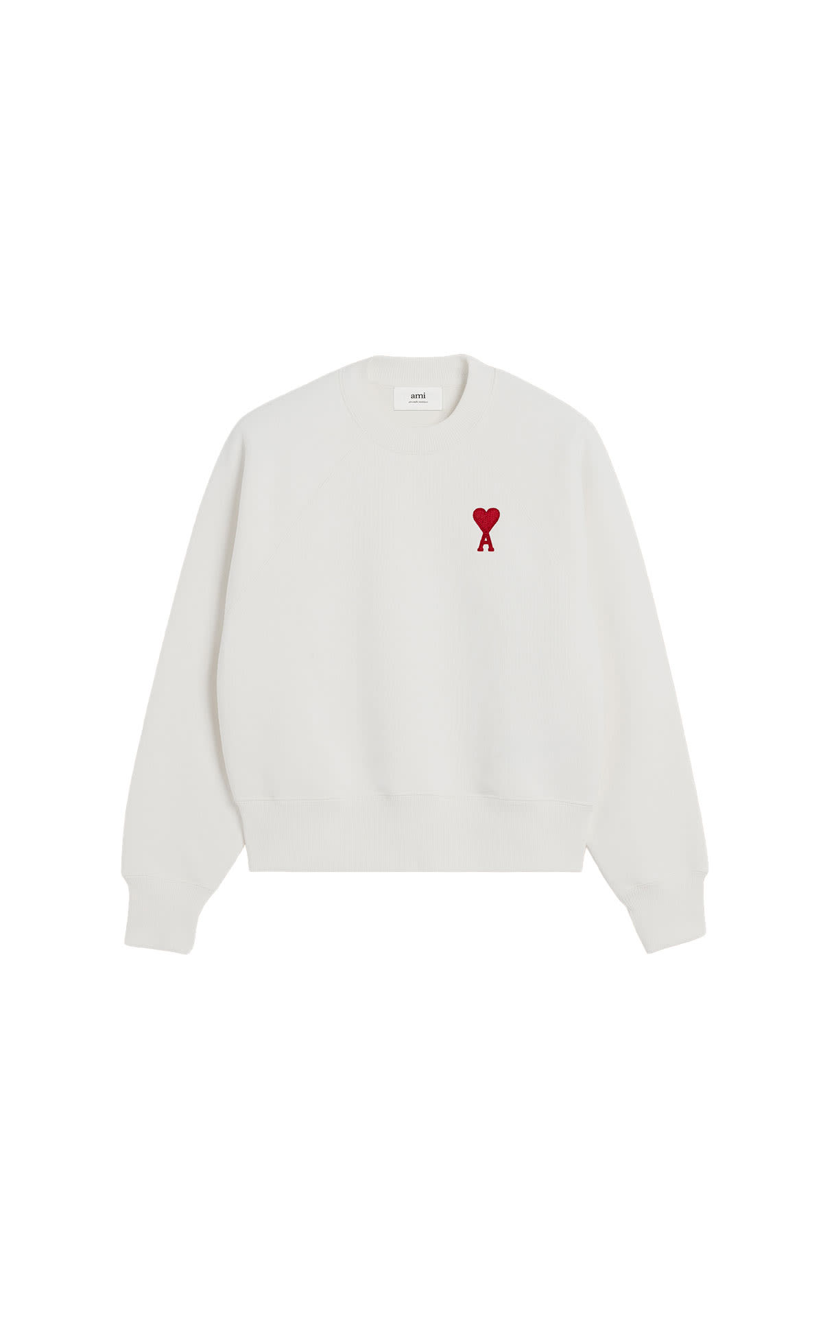 Ami Paris Ami de coeur crewneck sweatshirt from Bicester Village
