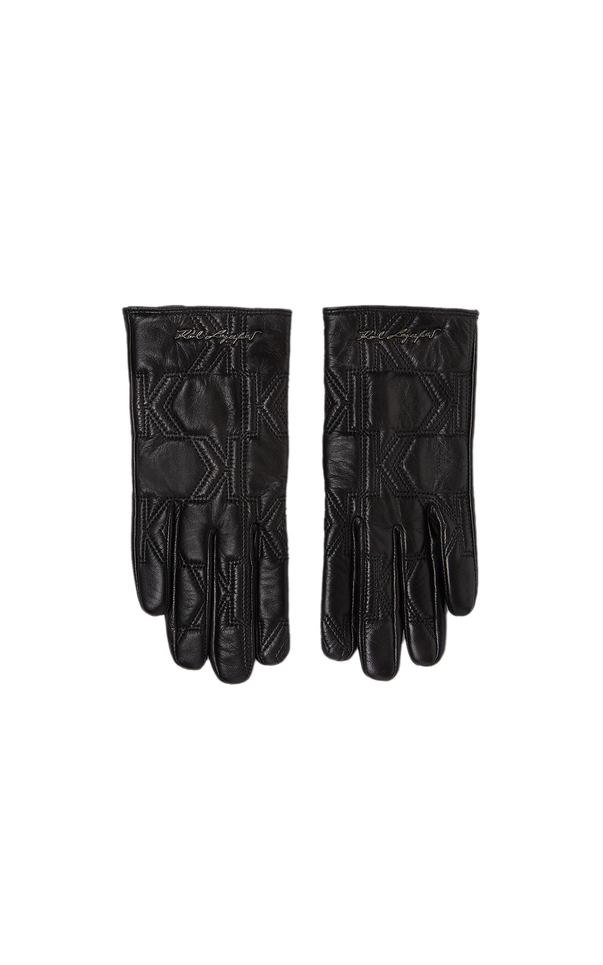 Karl_Lagerfeld  Leather gloves 