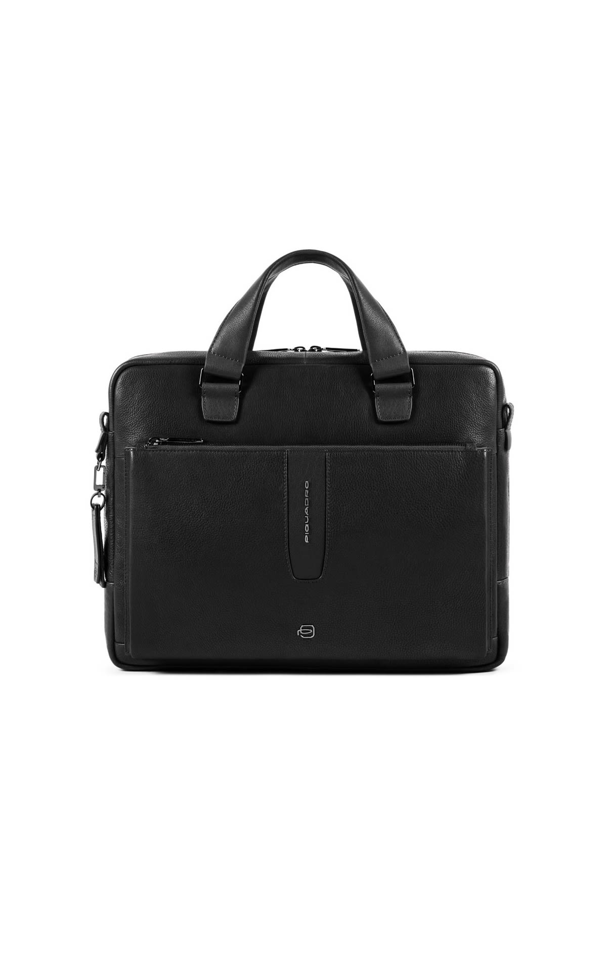 Leather black briefcase Piquadro