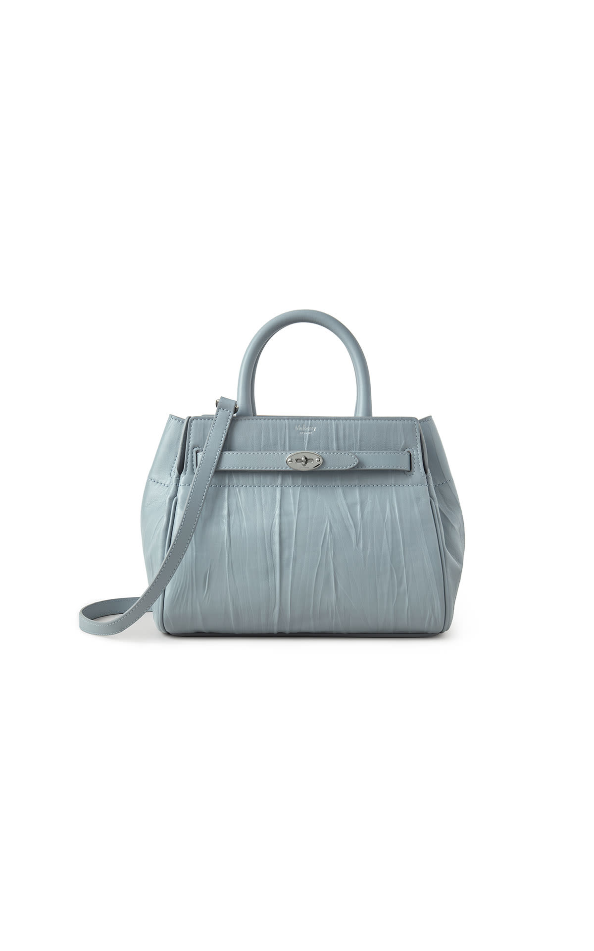 Mulberry Small belted bayswater crinkled leather cloud from Bicester Village