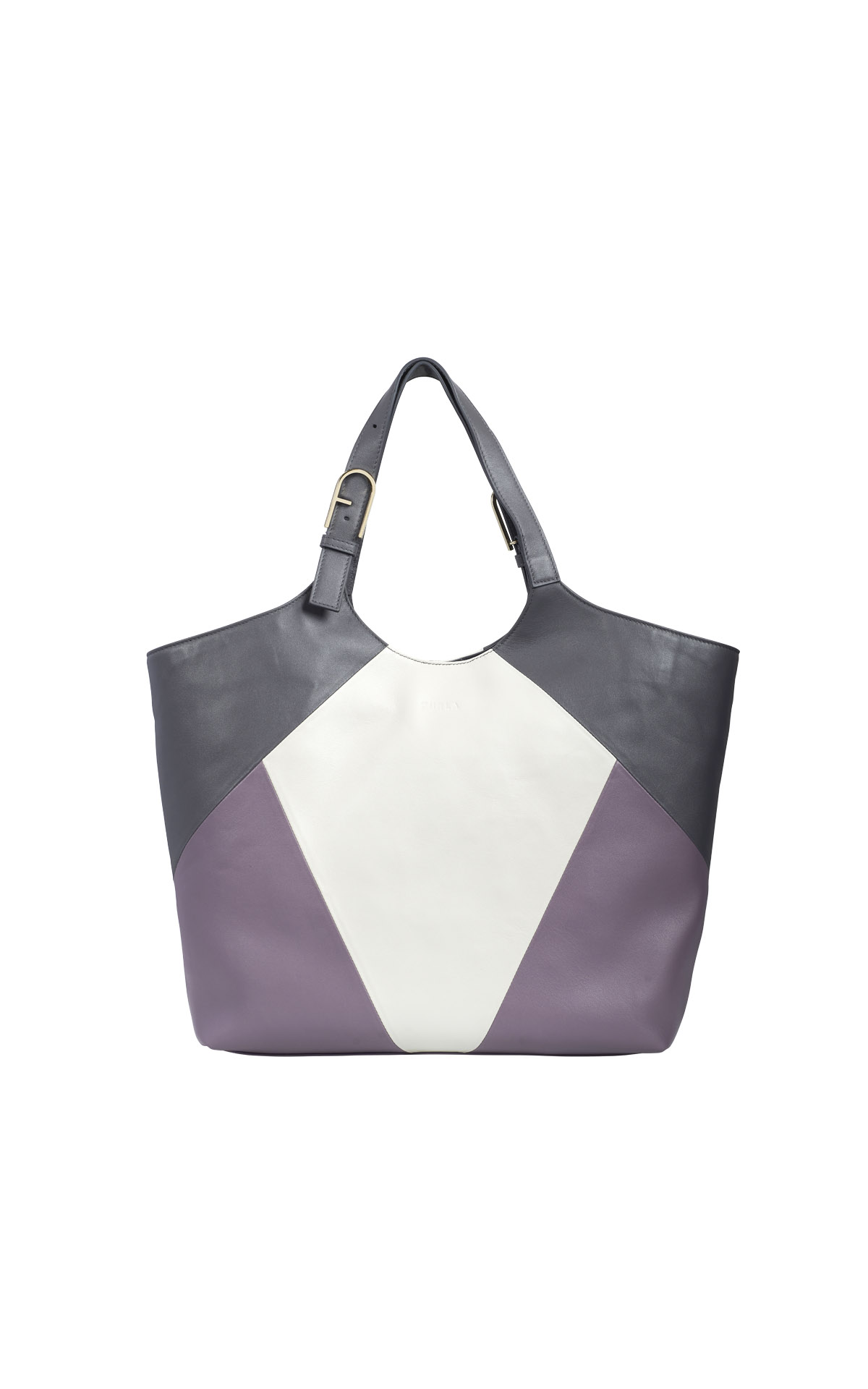 Tricolor leather bag furla outlet barcelona la roca village