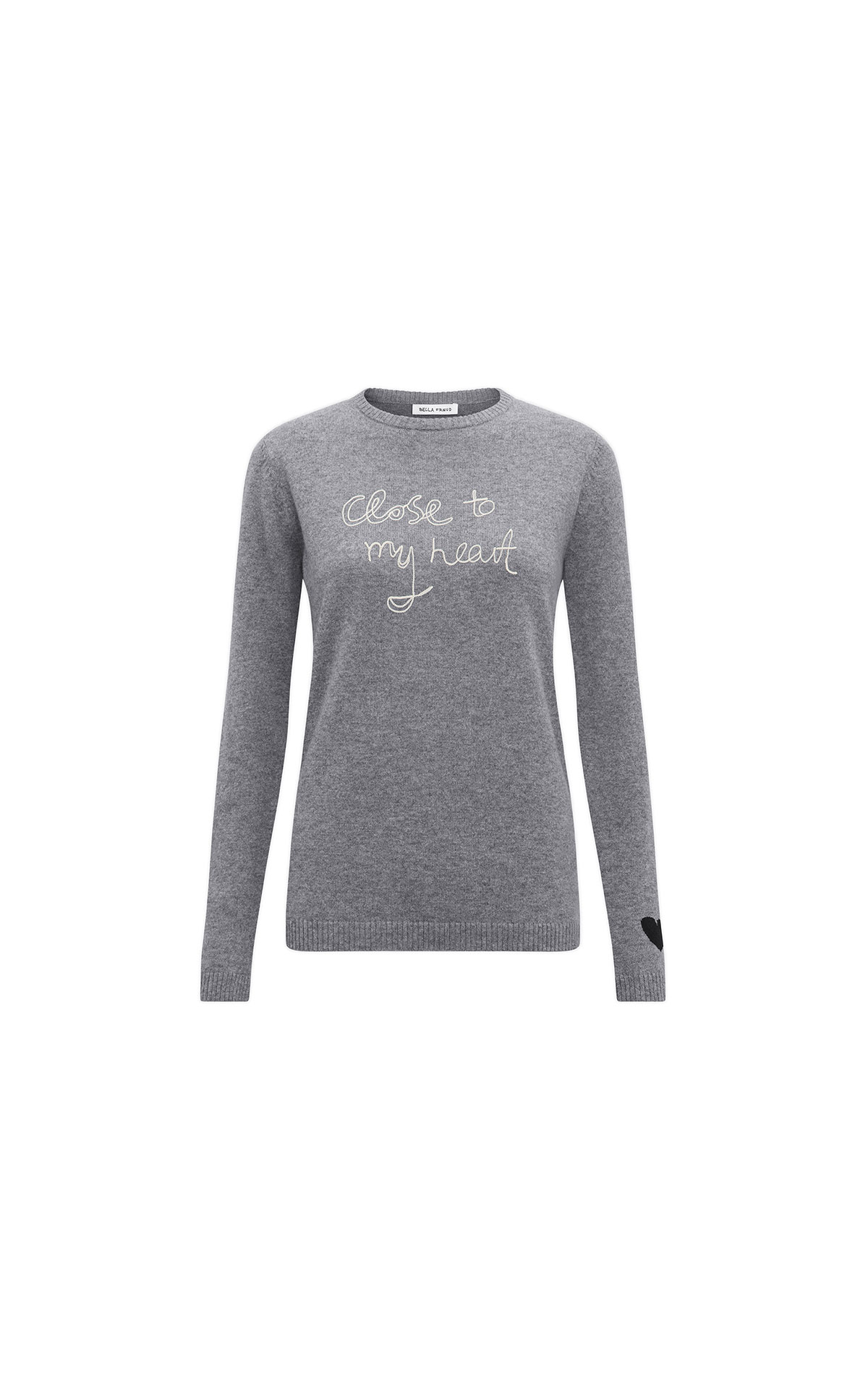 Bella Freud Close to my heart cashmere jumper from Bicester Village