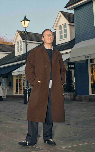 Harry Lambert in Bicester Village