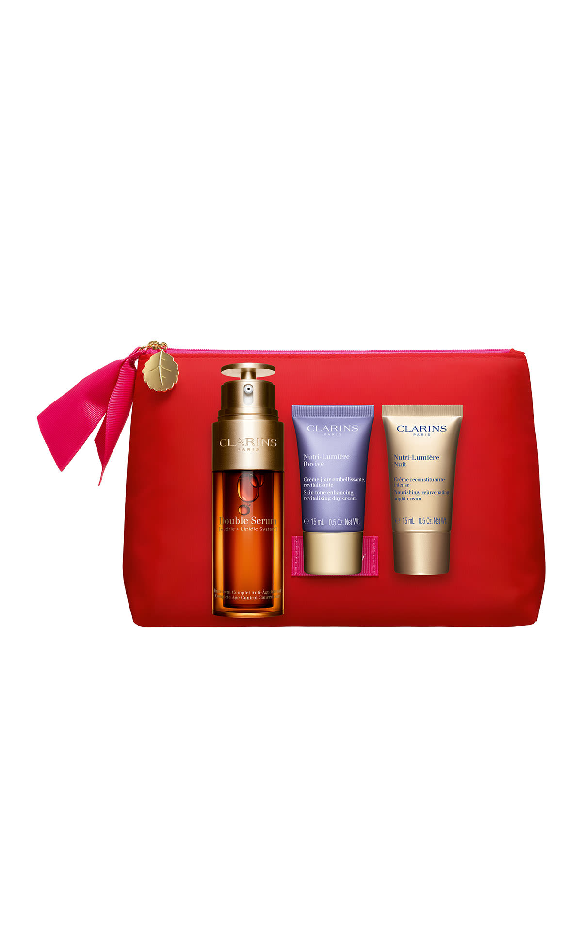 Clarins Double serum and nutri-lumiere colllection from Bicester Village