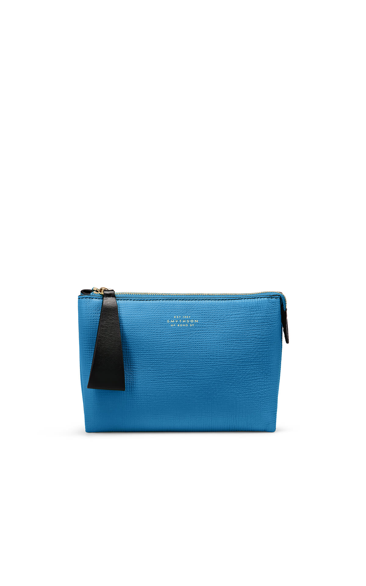 Smythson Small pillow pouch azure from Bicester Village