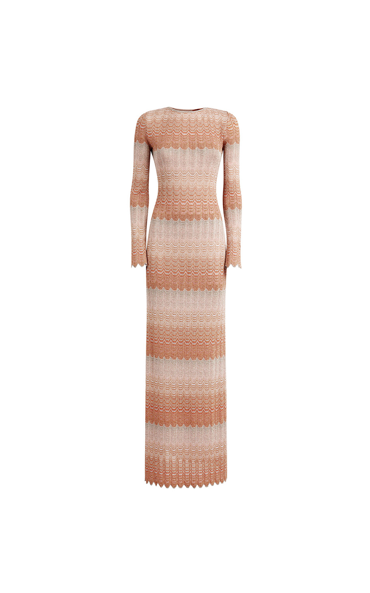 Missoni abito lungo rosa