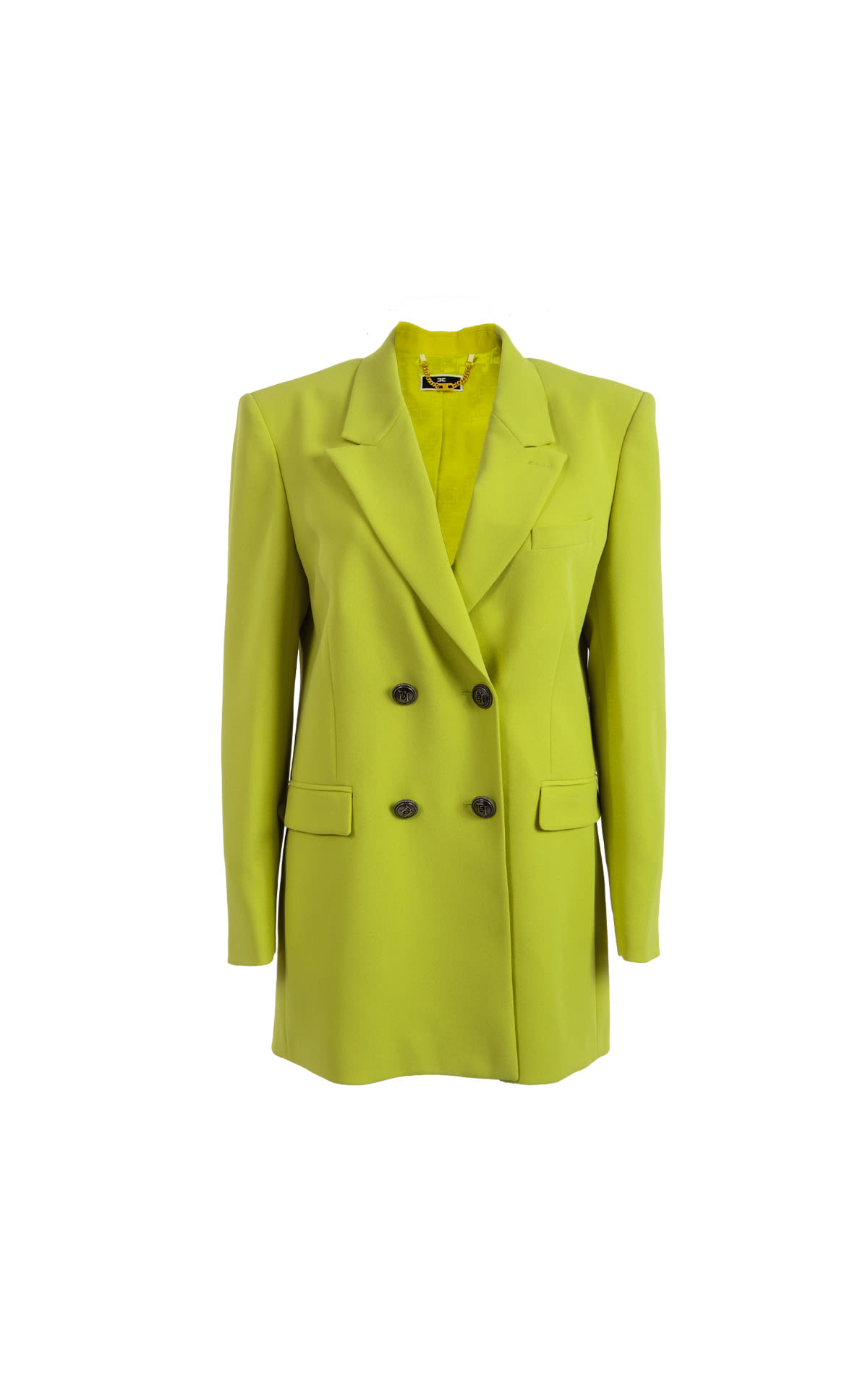 Elisabetta Franchi green blazer