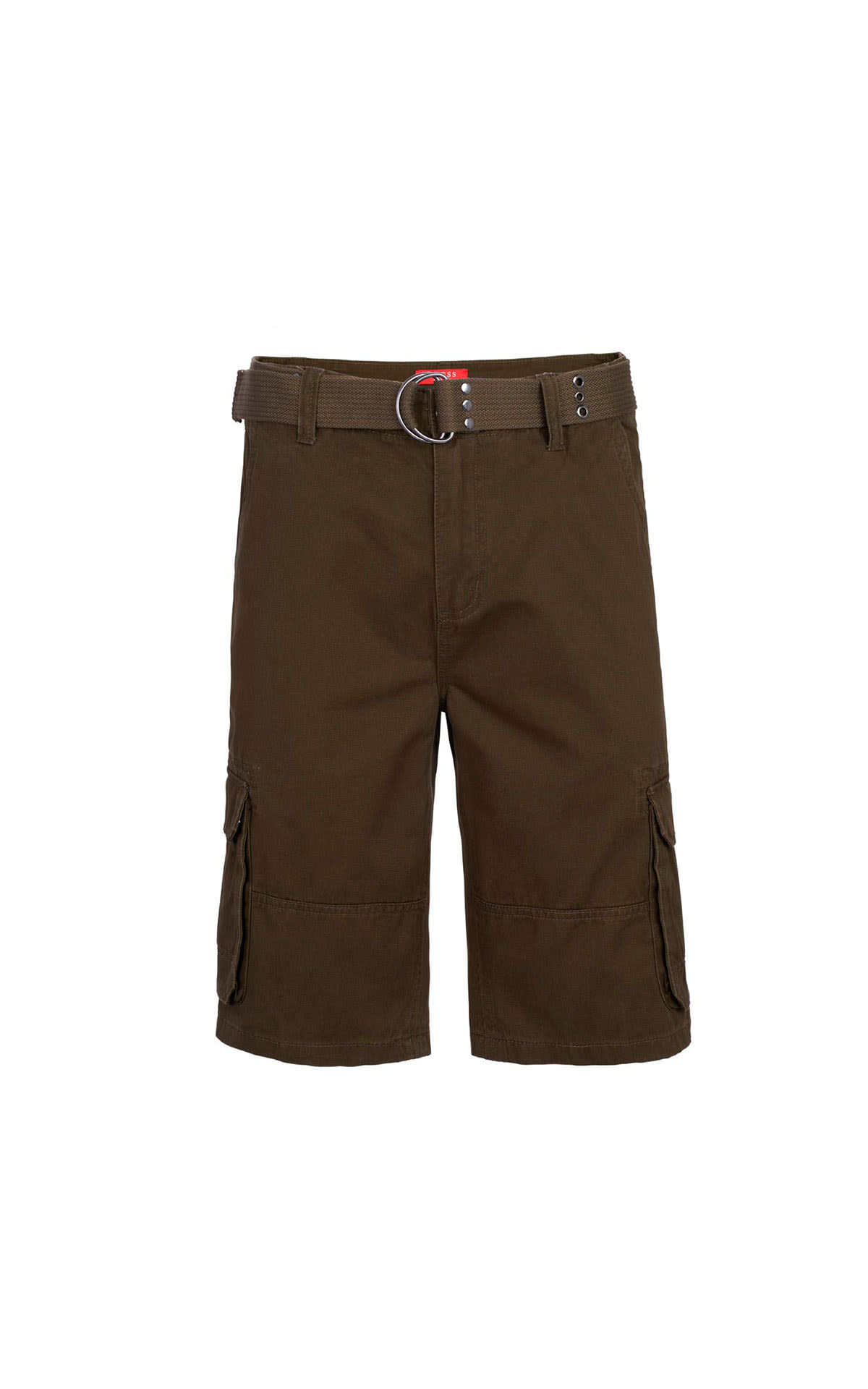 brown shorts guess