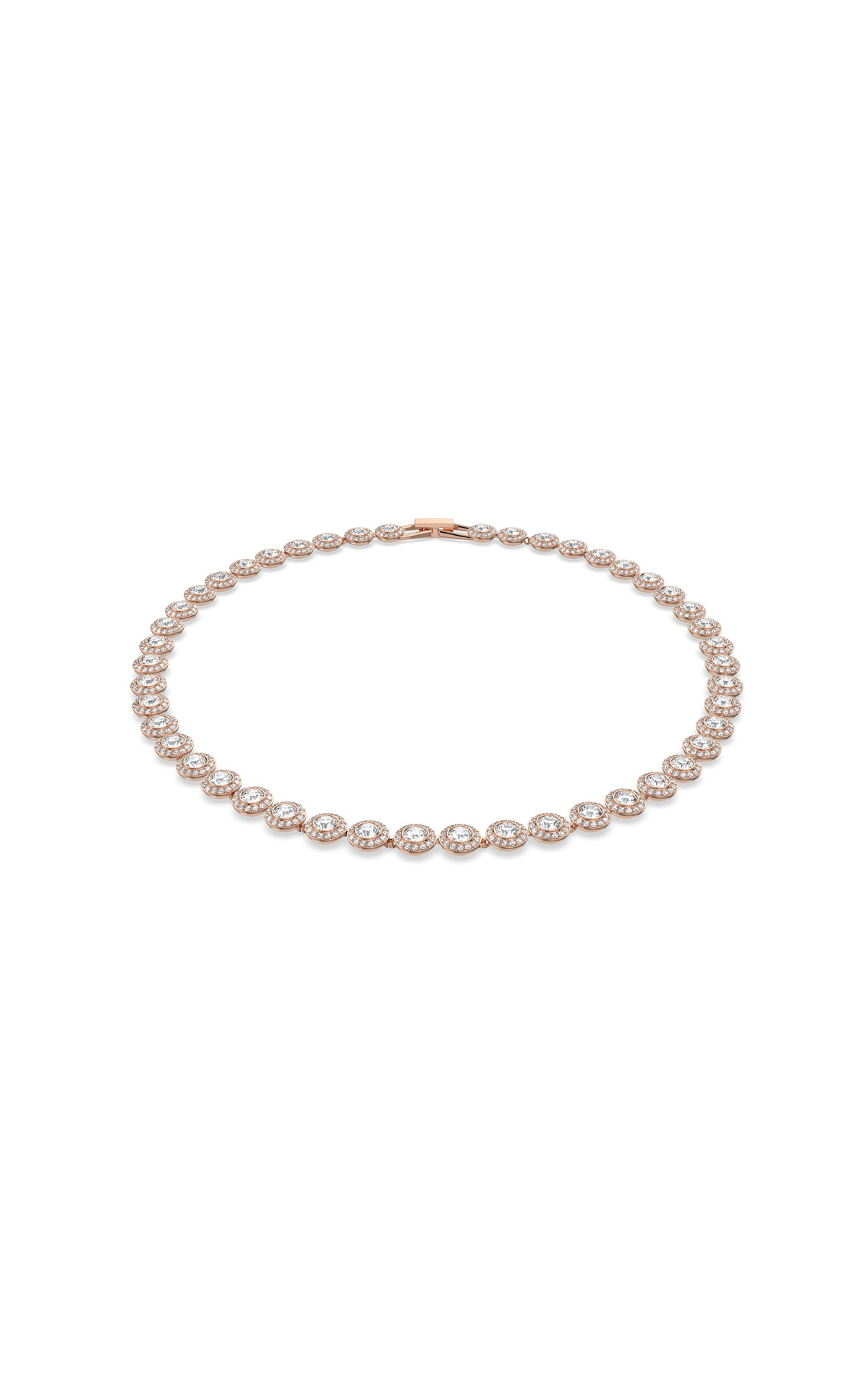 Swarowski Una angelic tennis necklace rose gold-tone plated  from Bicester Village