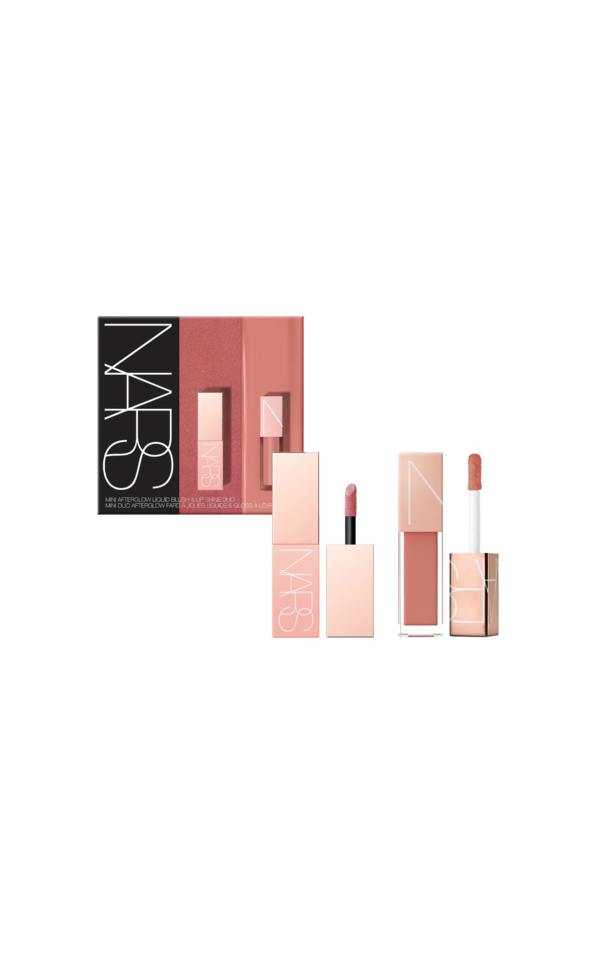 NARS Mini afterglow blush and lip shine shade 2 from Bicester Village