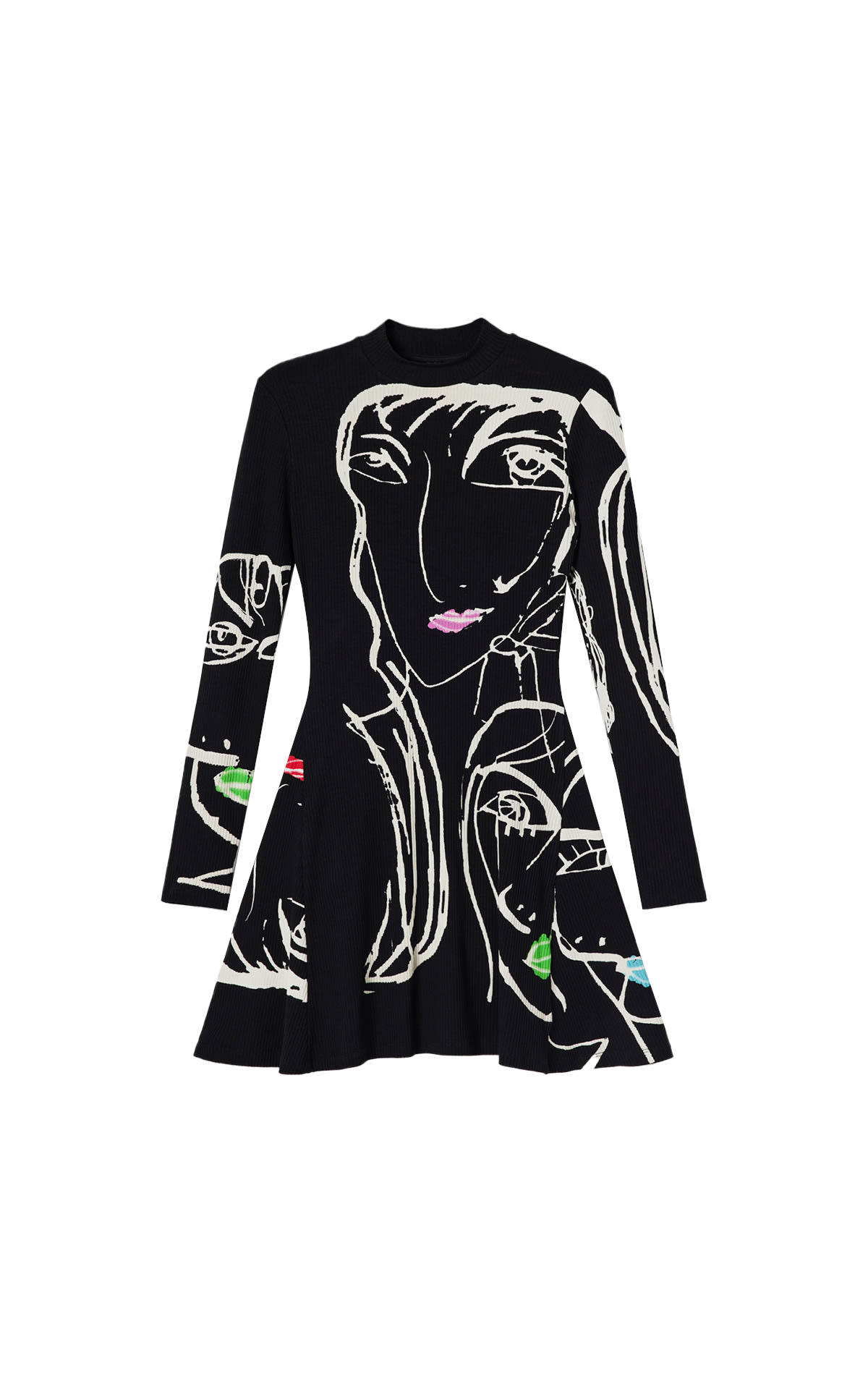 Desigual abito nero e bianco