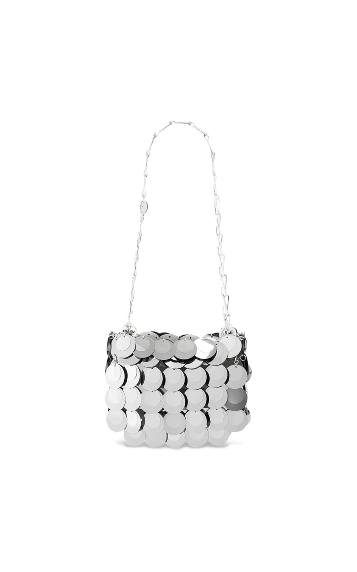 Rabanne Sparkle Silver bag La Vallée Village