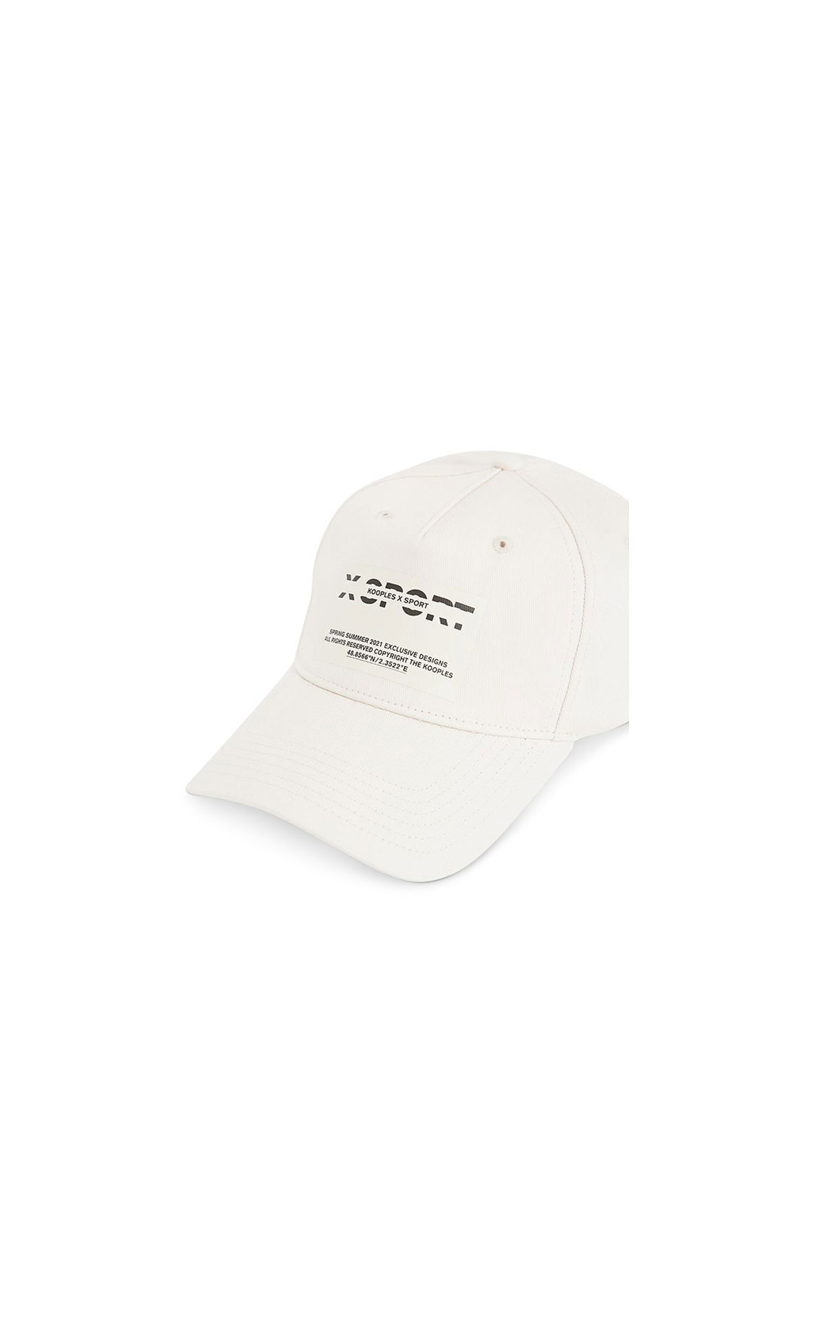 The Kooples Off white cap from Bicester Village