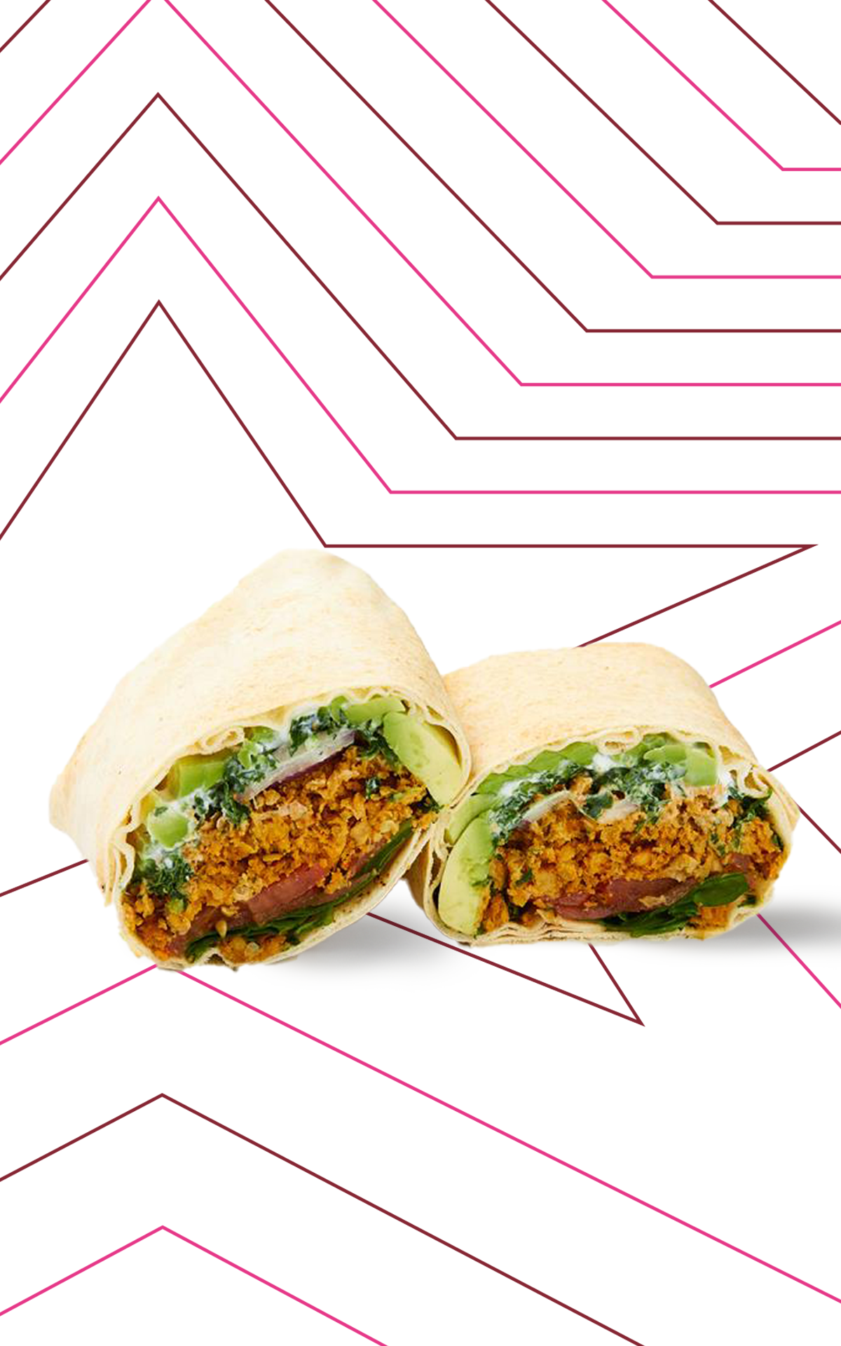 Pret a manger Avocado & Falafel Flat Bread La Vallée Village