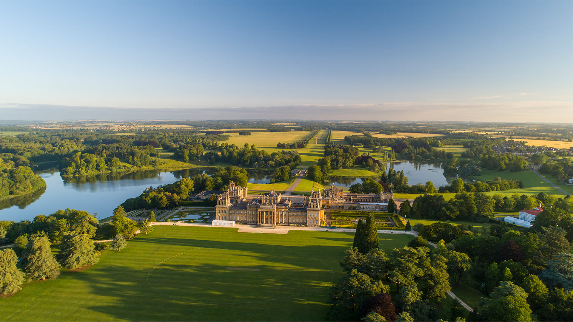 Blenheim Palace in Oxfordshire