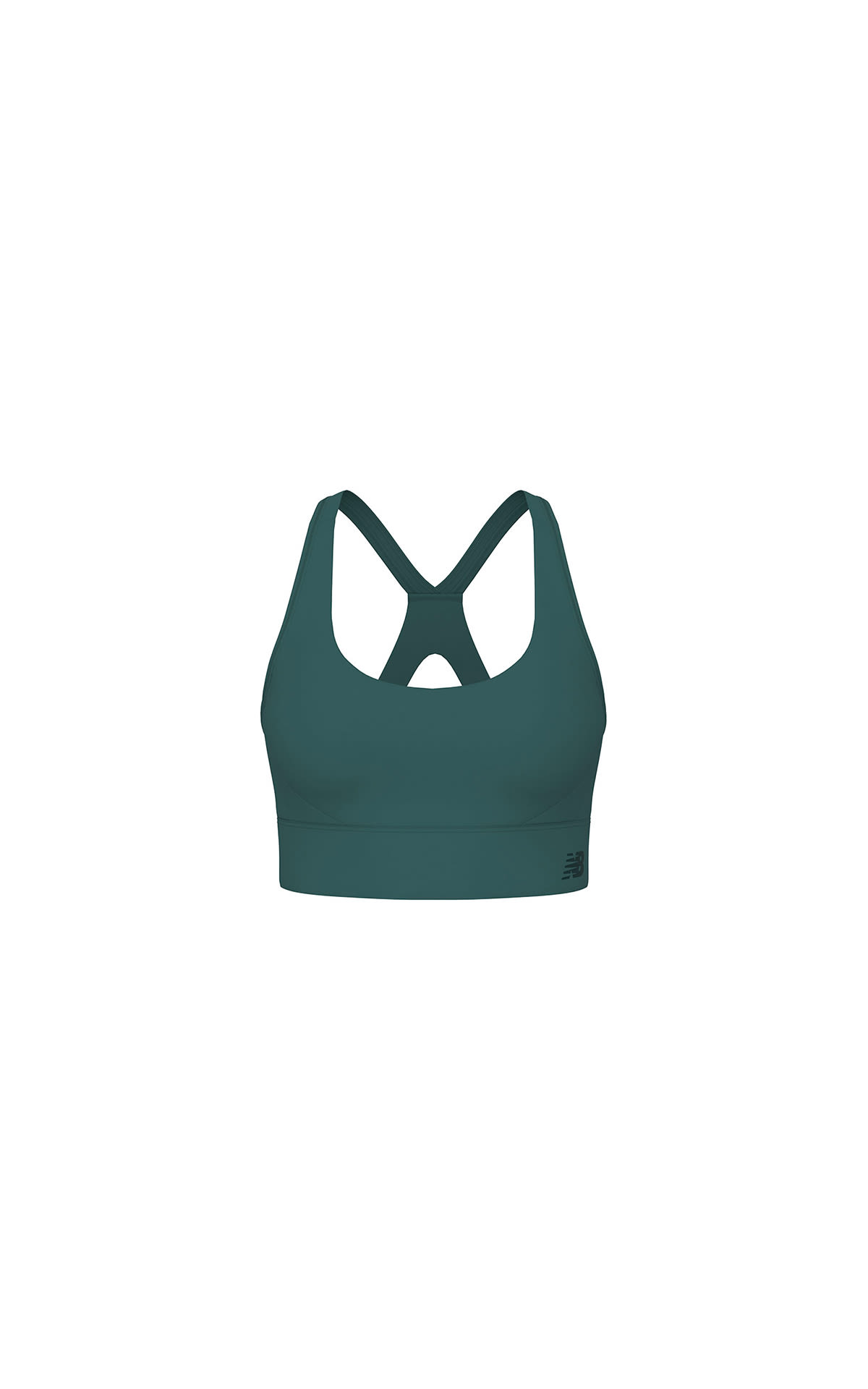 New Balance green sports bra