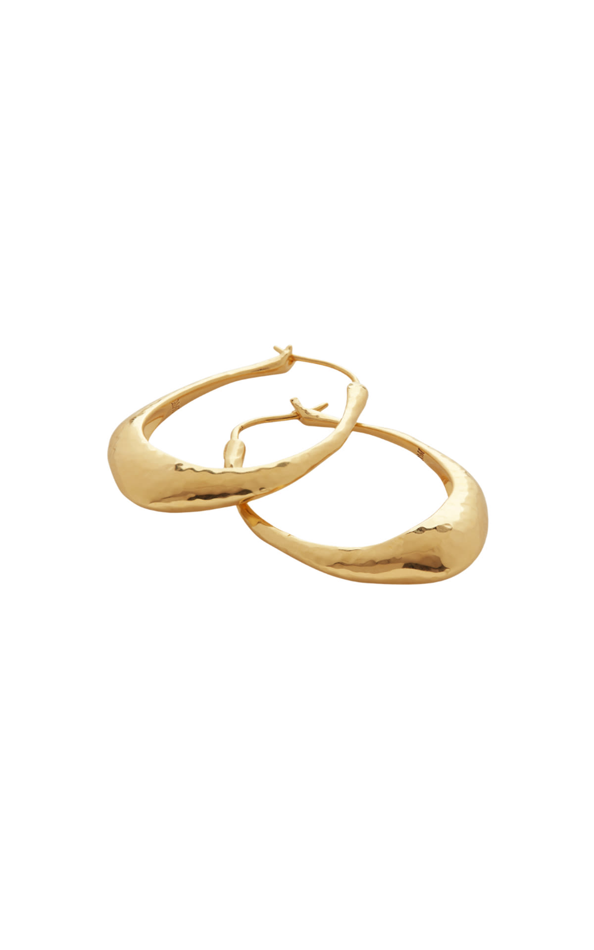 Monica Vinader 18ct Gold Vermeil Deia Medium Hoop Earrings  from Bicester Village