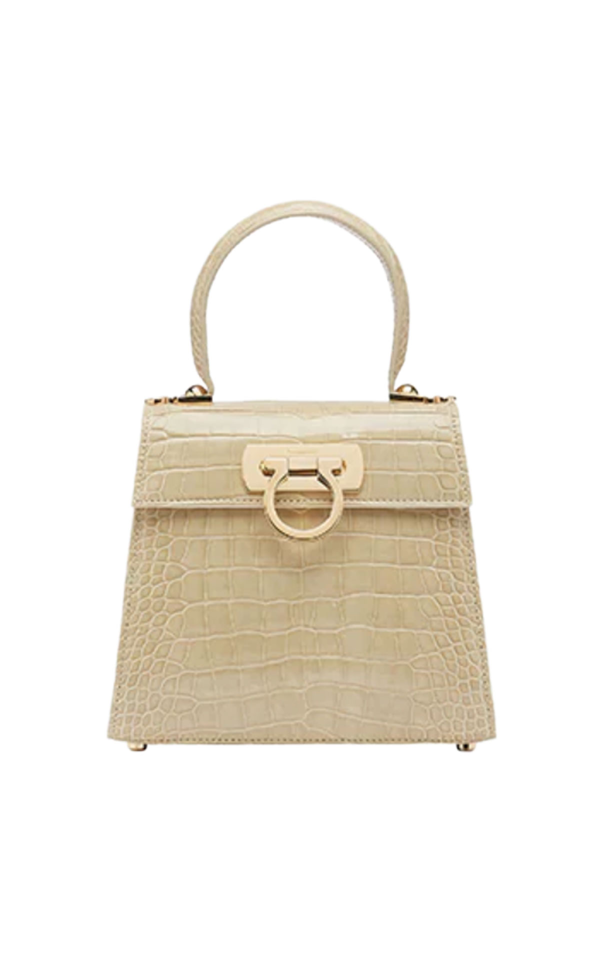 Ferragamo Crocodile top handle bag from Bicester Village