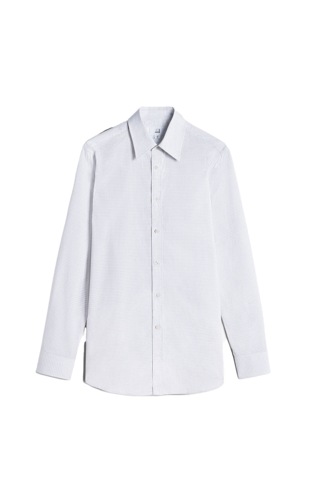 dunhill Rollagas micro check long sleeve shirt from Bicester Village