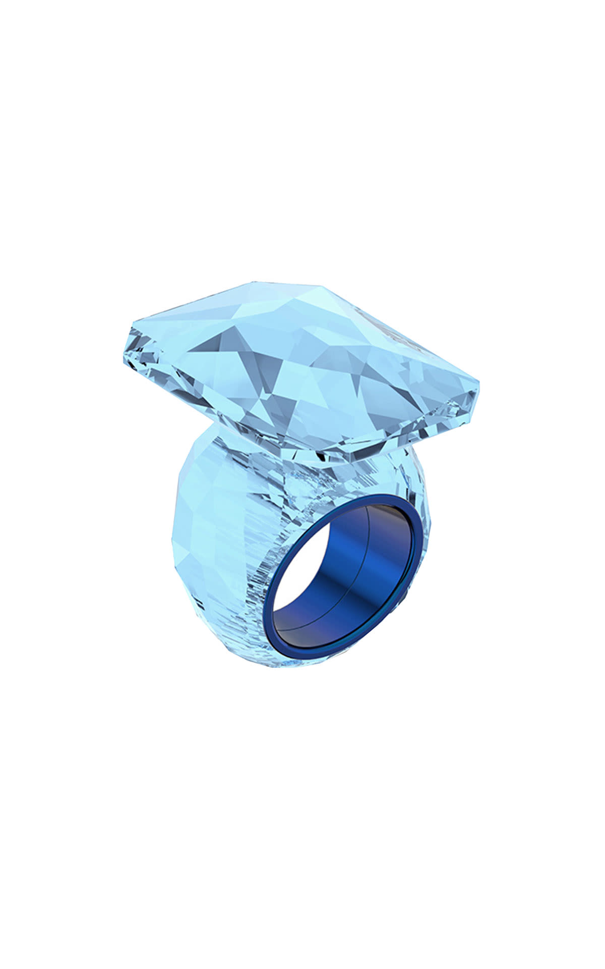 Lucent Blue Ring swarovski outlet